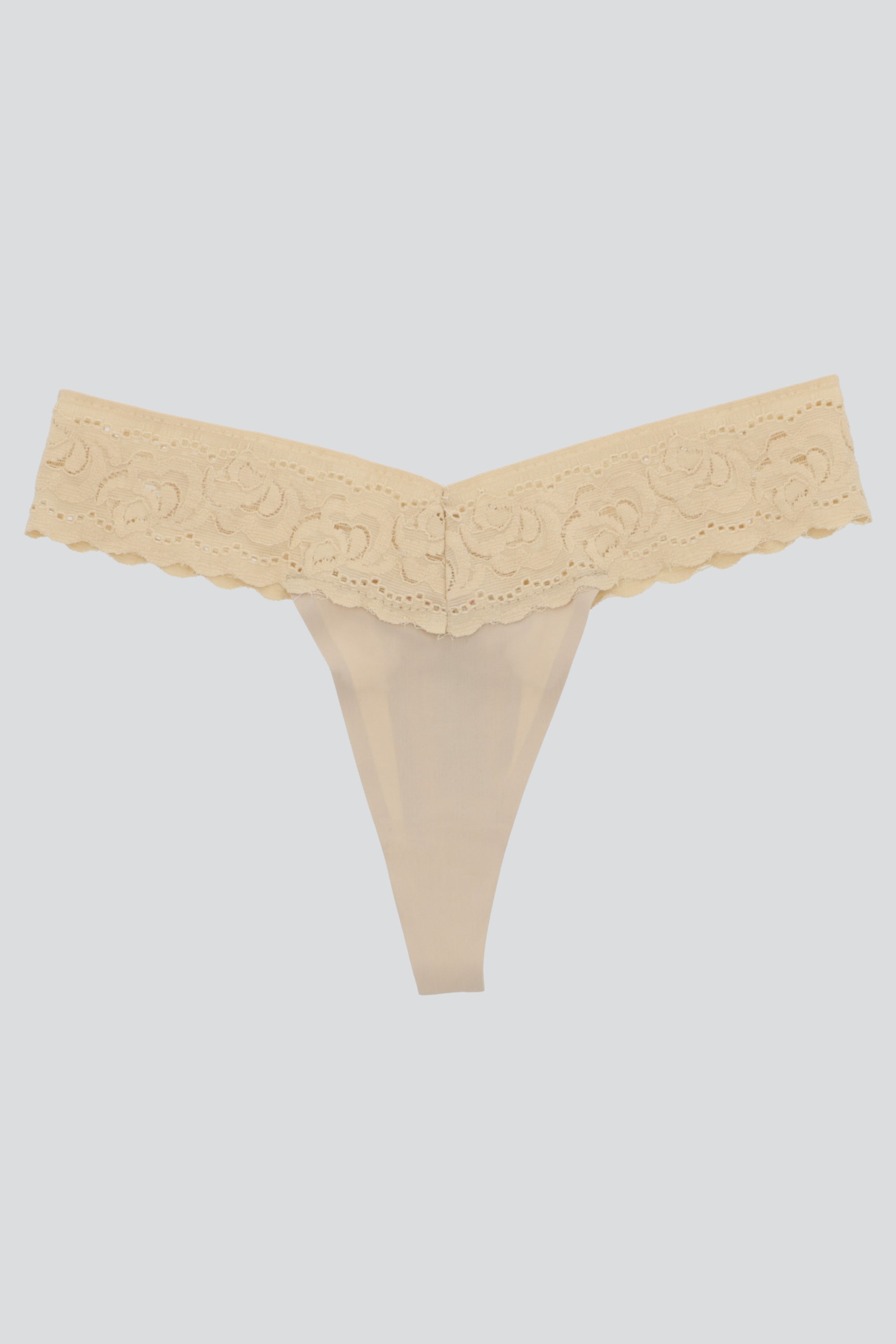 Tanga encaje NUDE