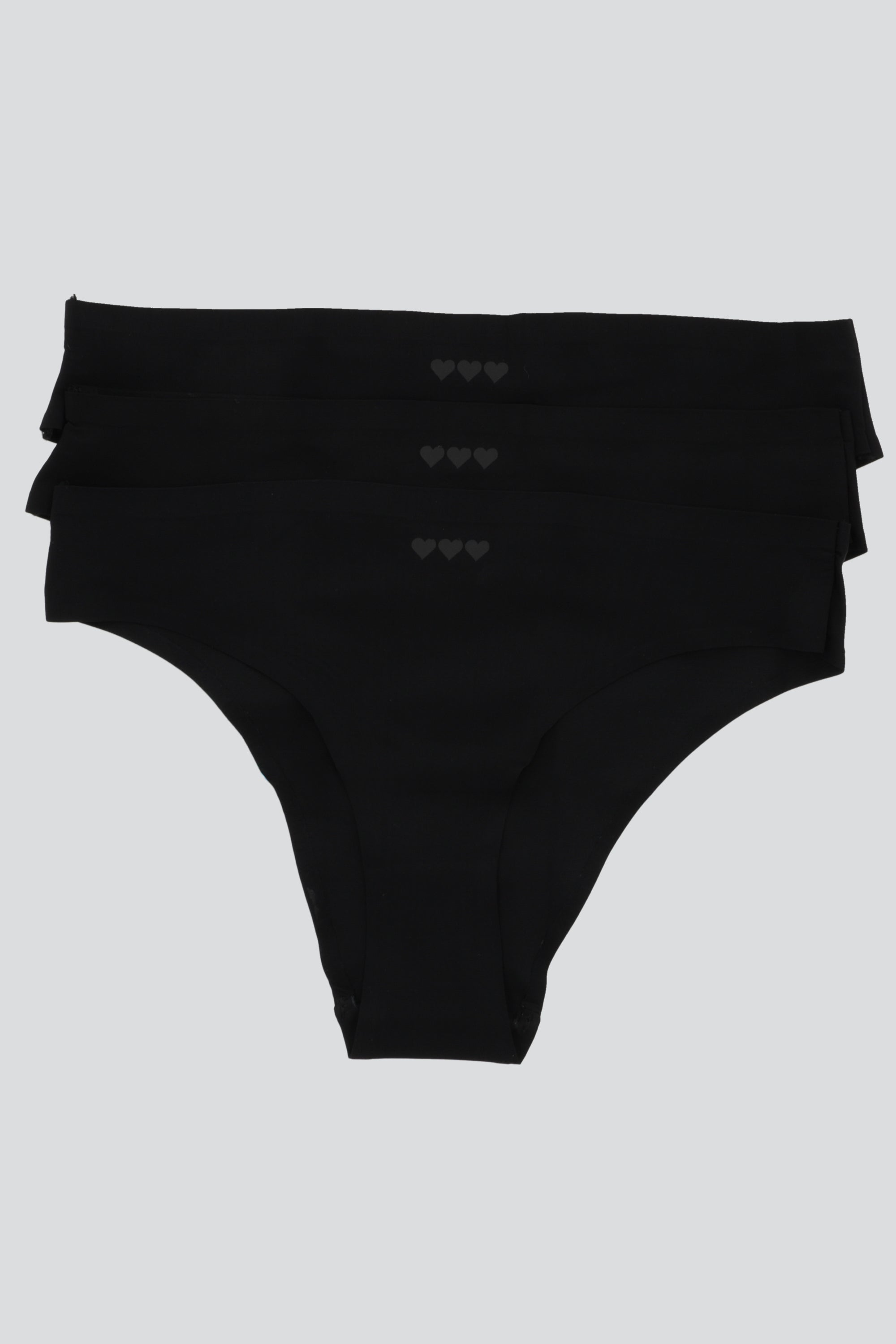 Tripack bikini seamless NEGRO COMBO