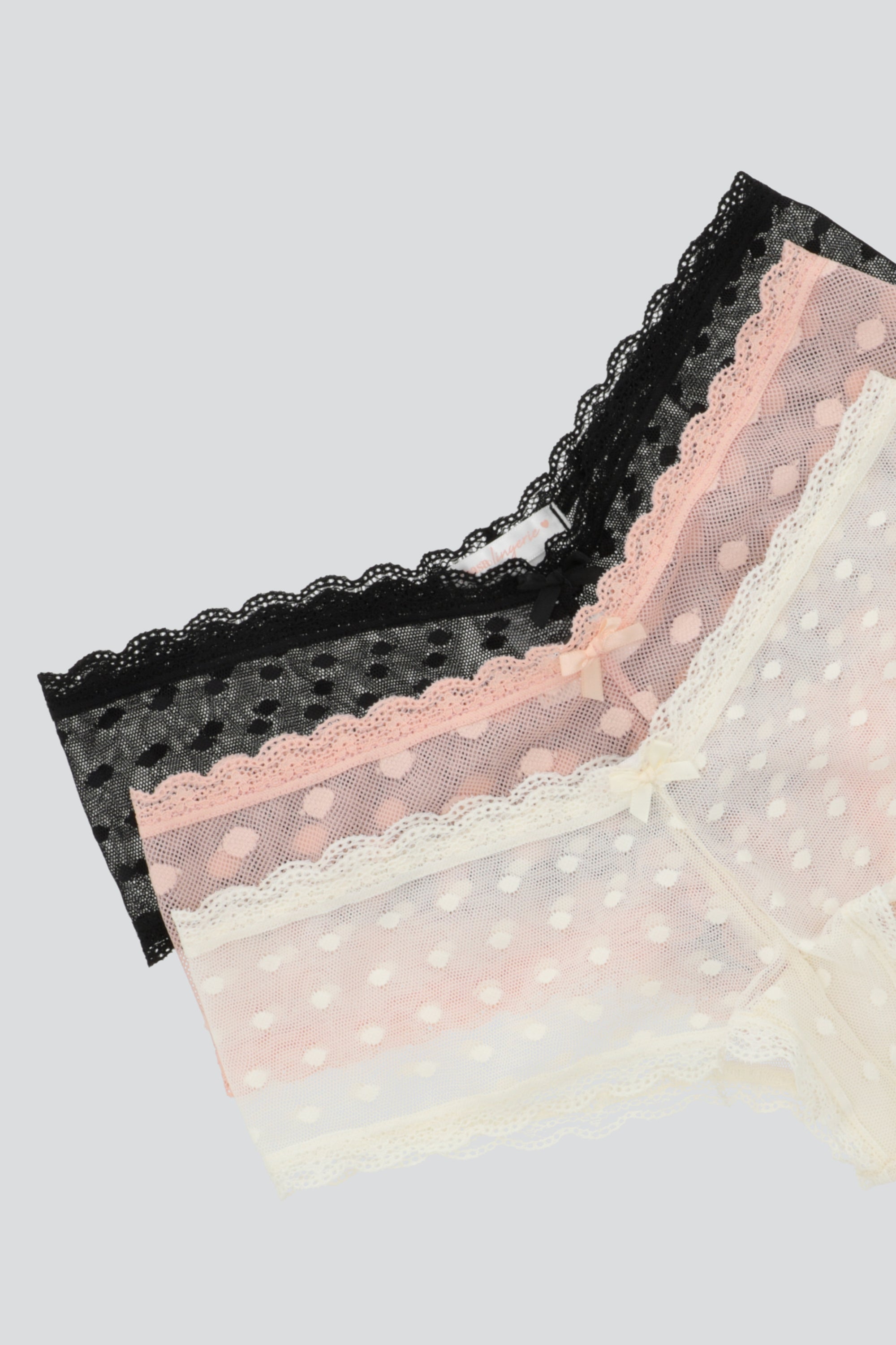 Tripack boxer luniperla NEGRO COMBO