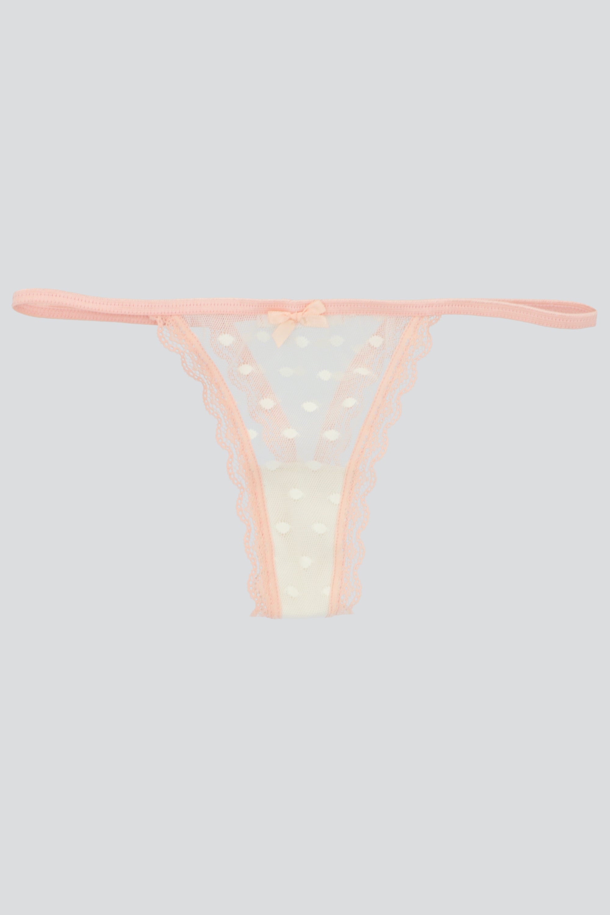 Tanga luniperla contraste borde PALO DE ROSA