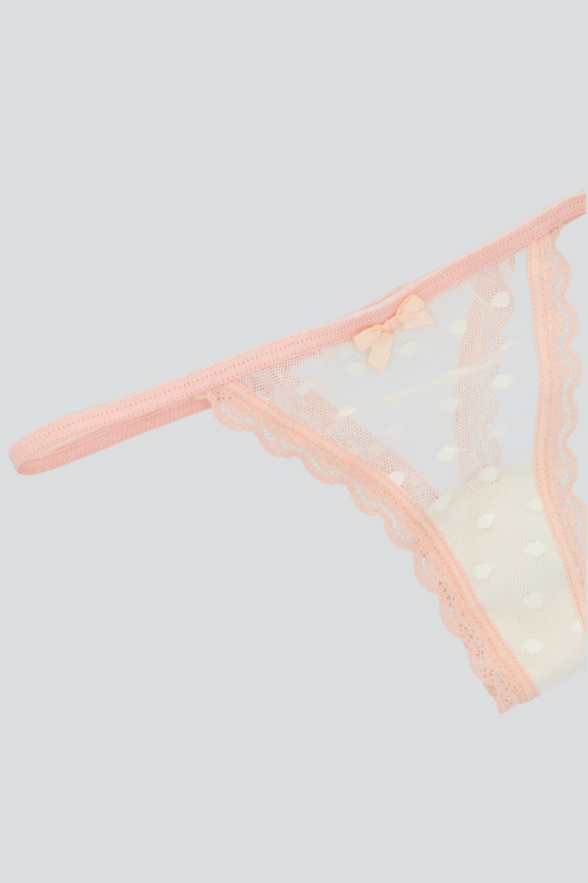 Tanga luniperla contraste borde PALO DE ROSA