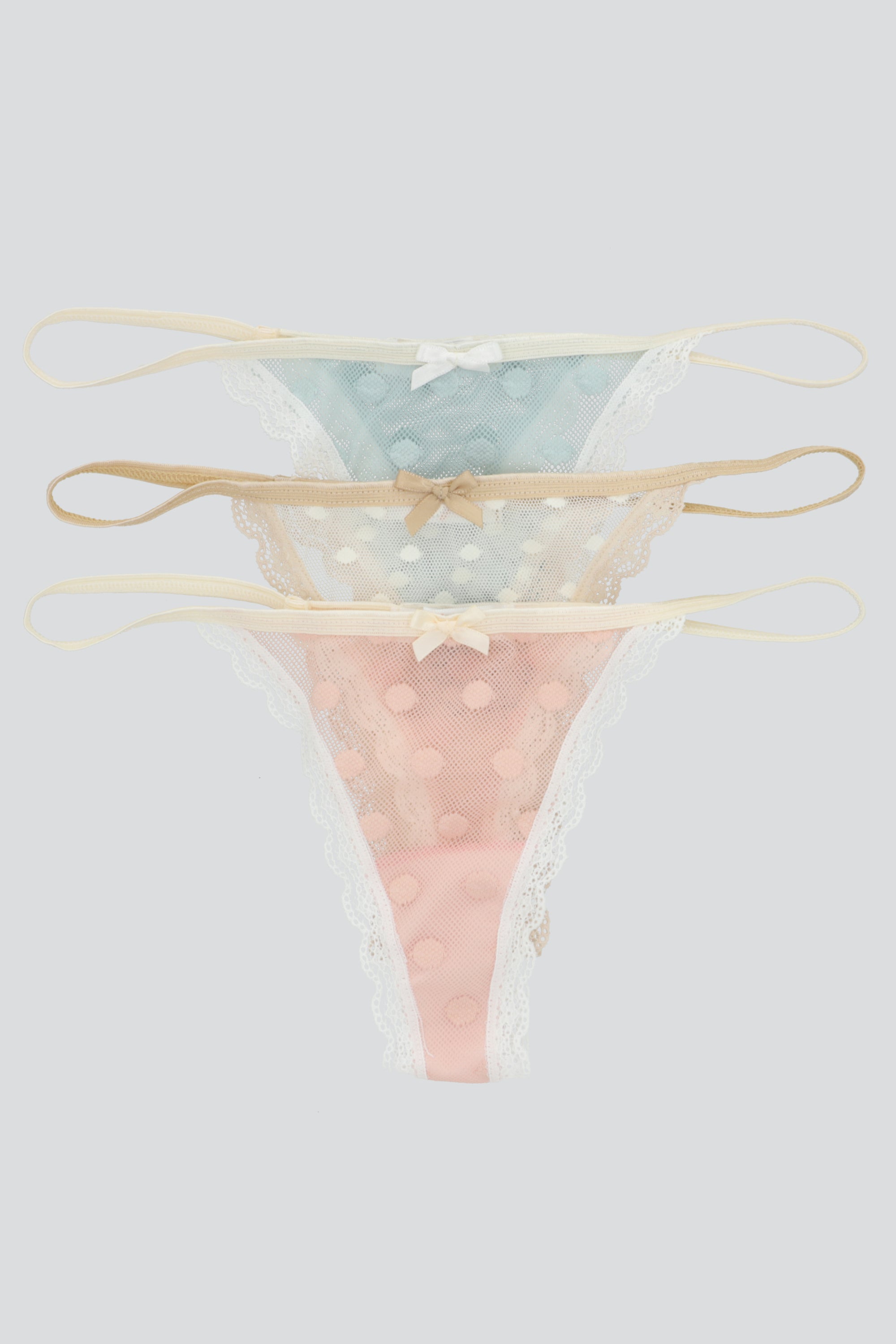 Tripack tanga luniperla ROSA