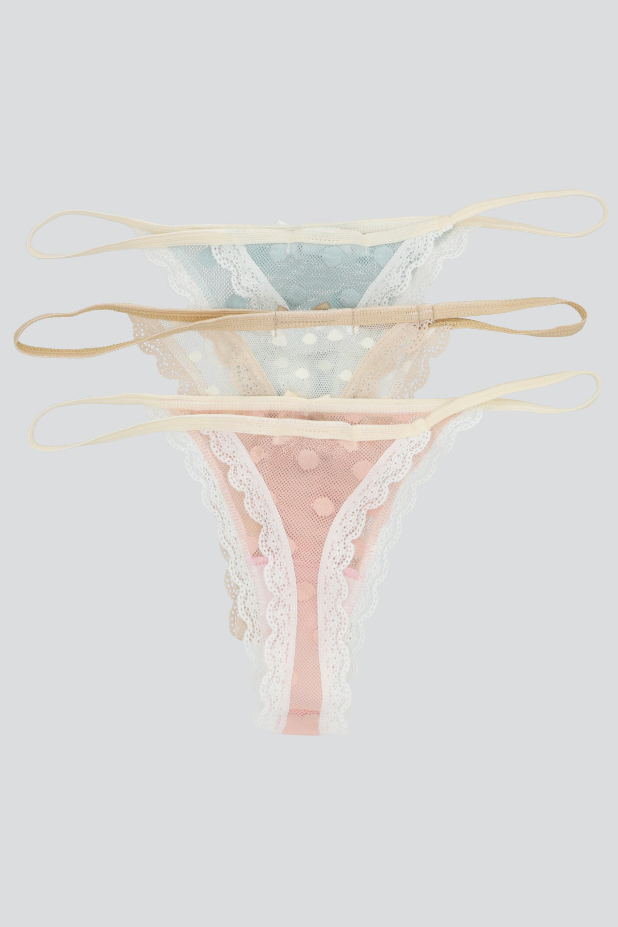 Tripack tanga luniperla ROSA