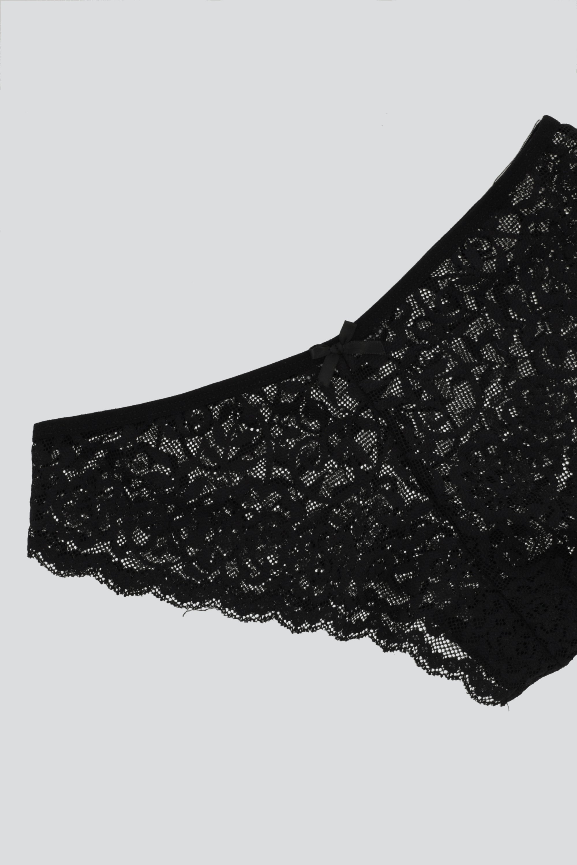 Boxer mini encaje NEGRO