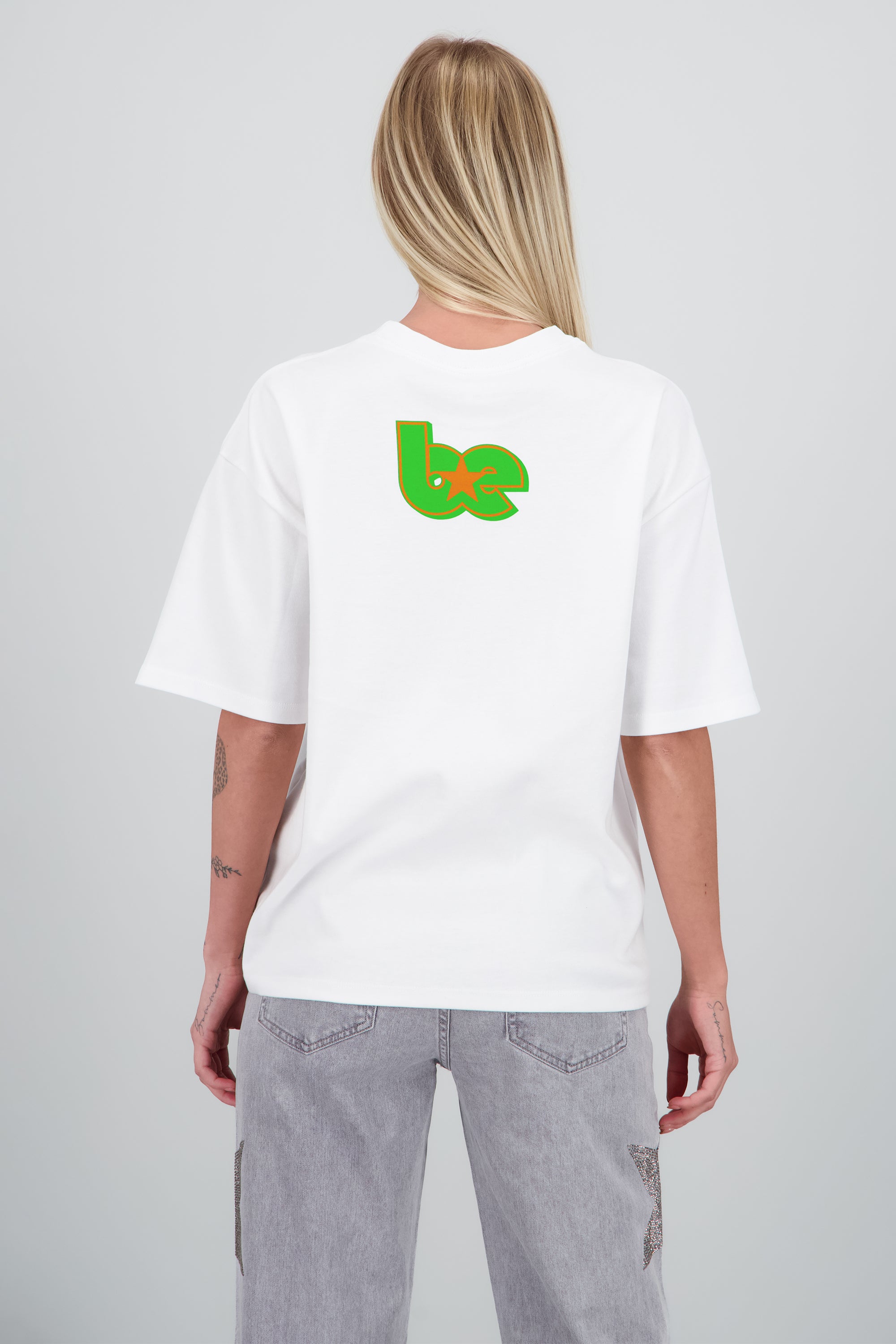 Playera Billie Retrato BLANCO