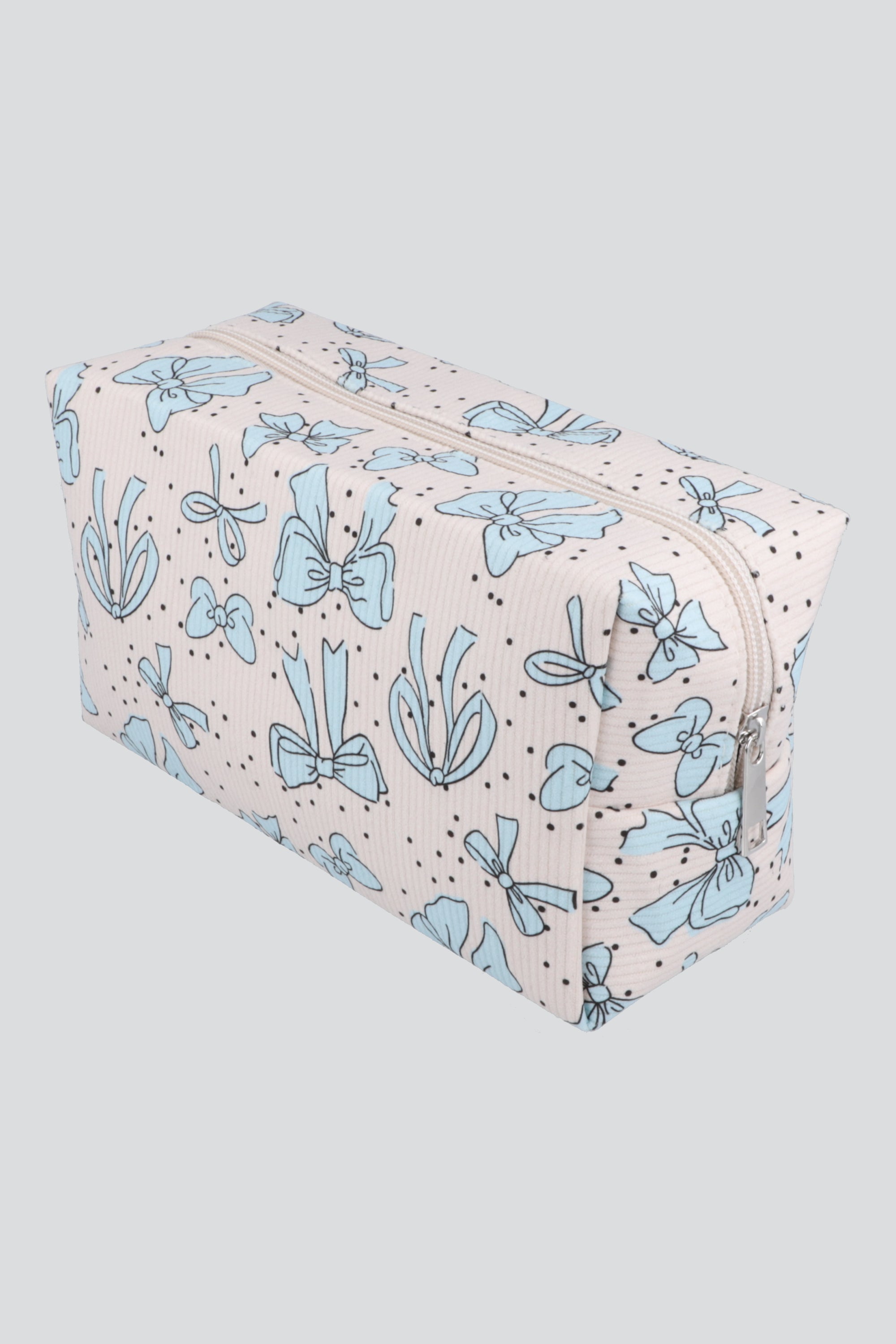 Cosmetiquera moños AZUL