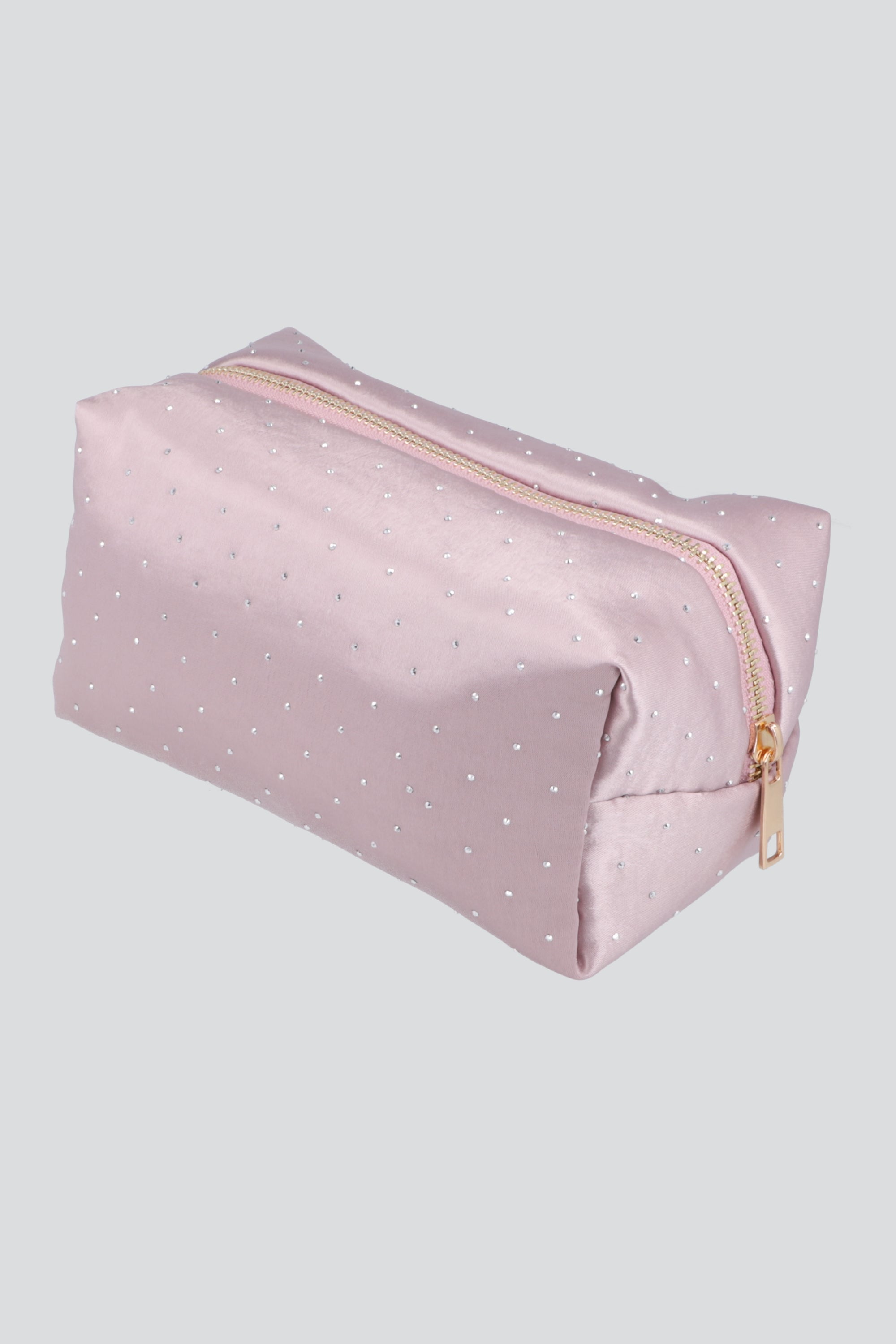 Comsetiquera satin brillos ROSA