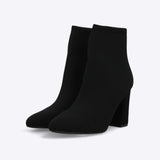 Botin tejido calceta