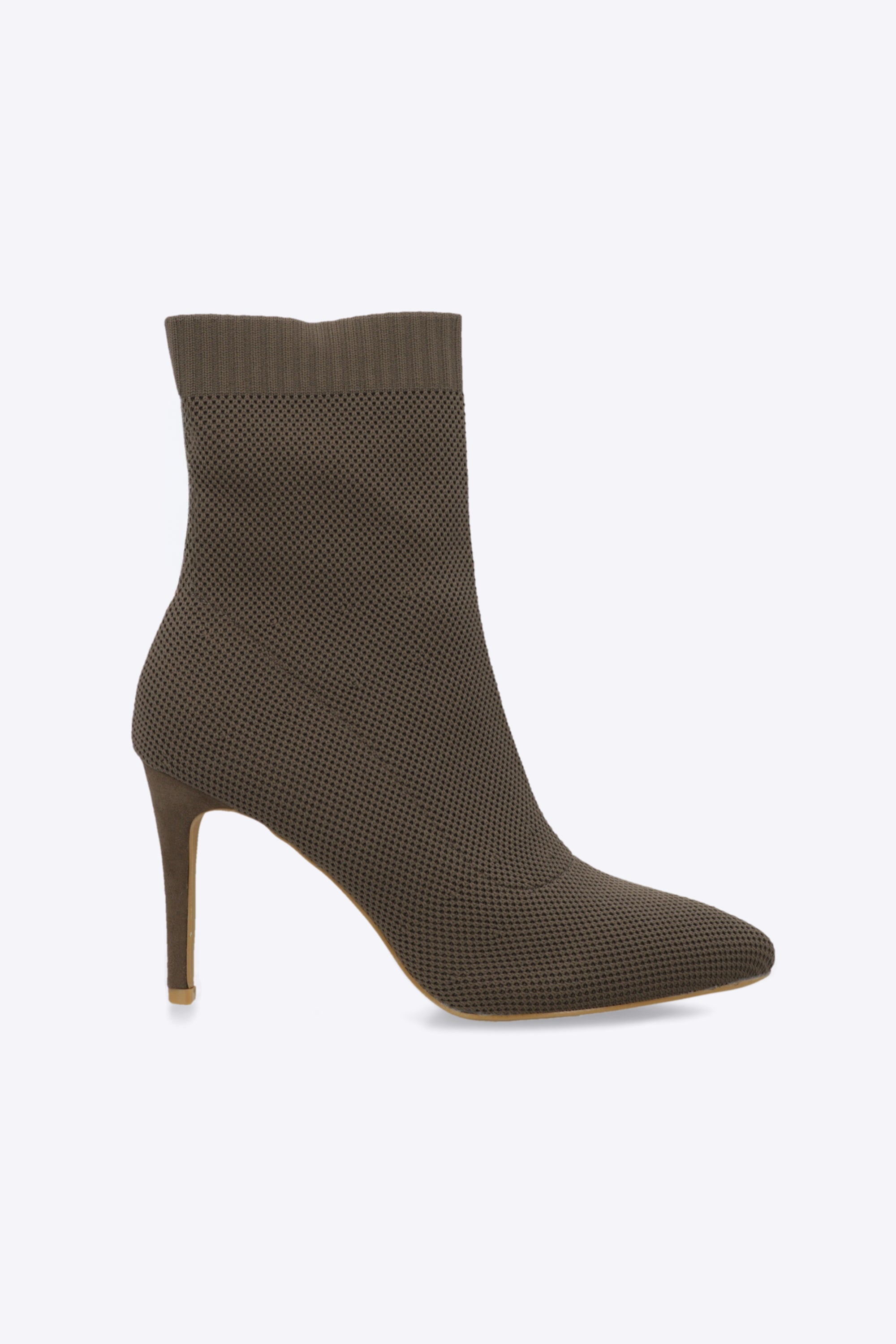 Botin tejido midi puntal
