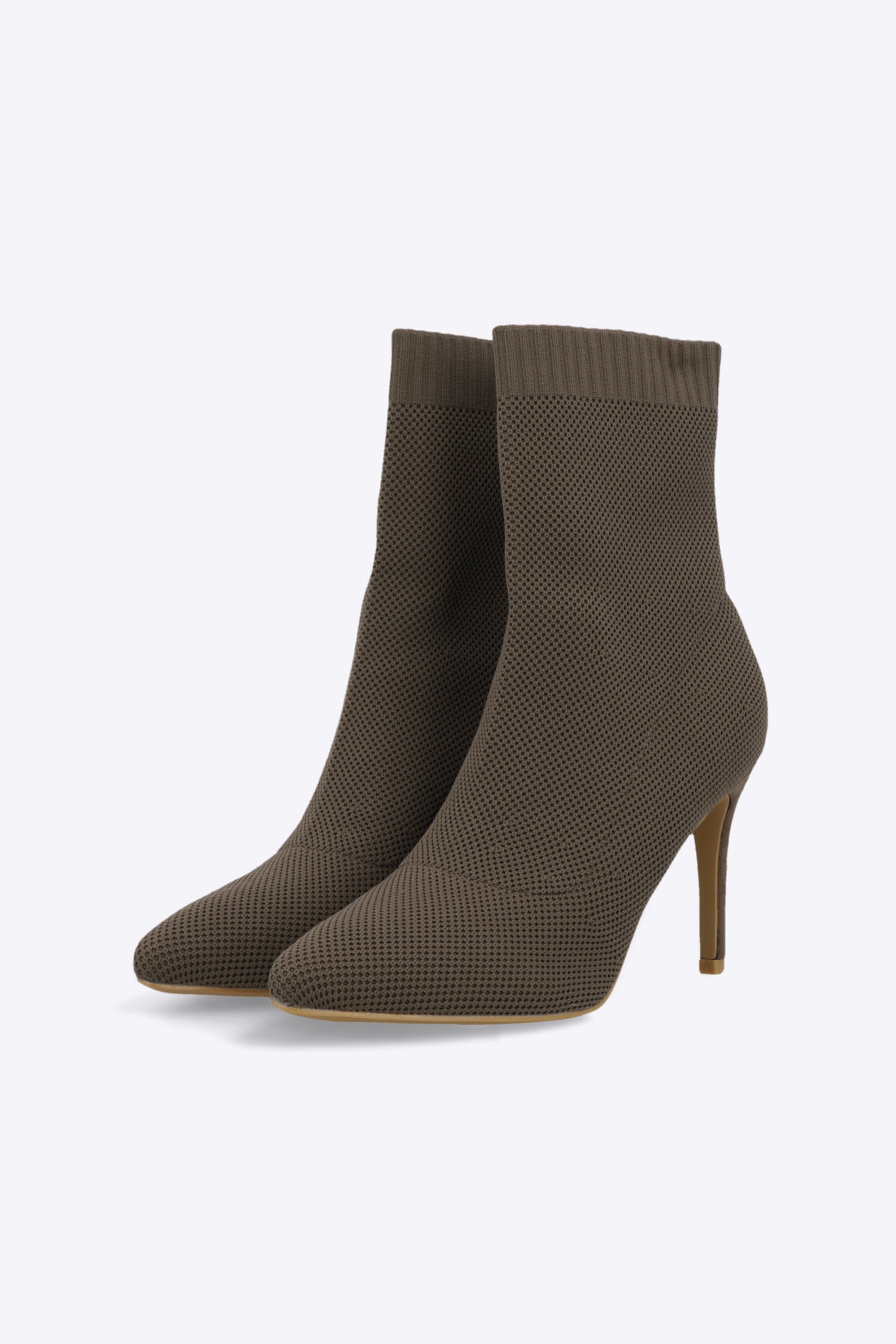 Botin tejido midi puntal