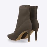 Botin tejido midi puntal