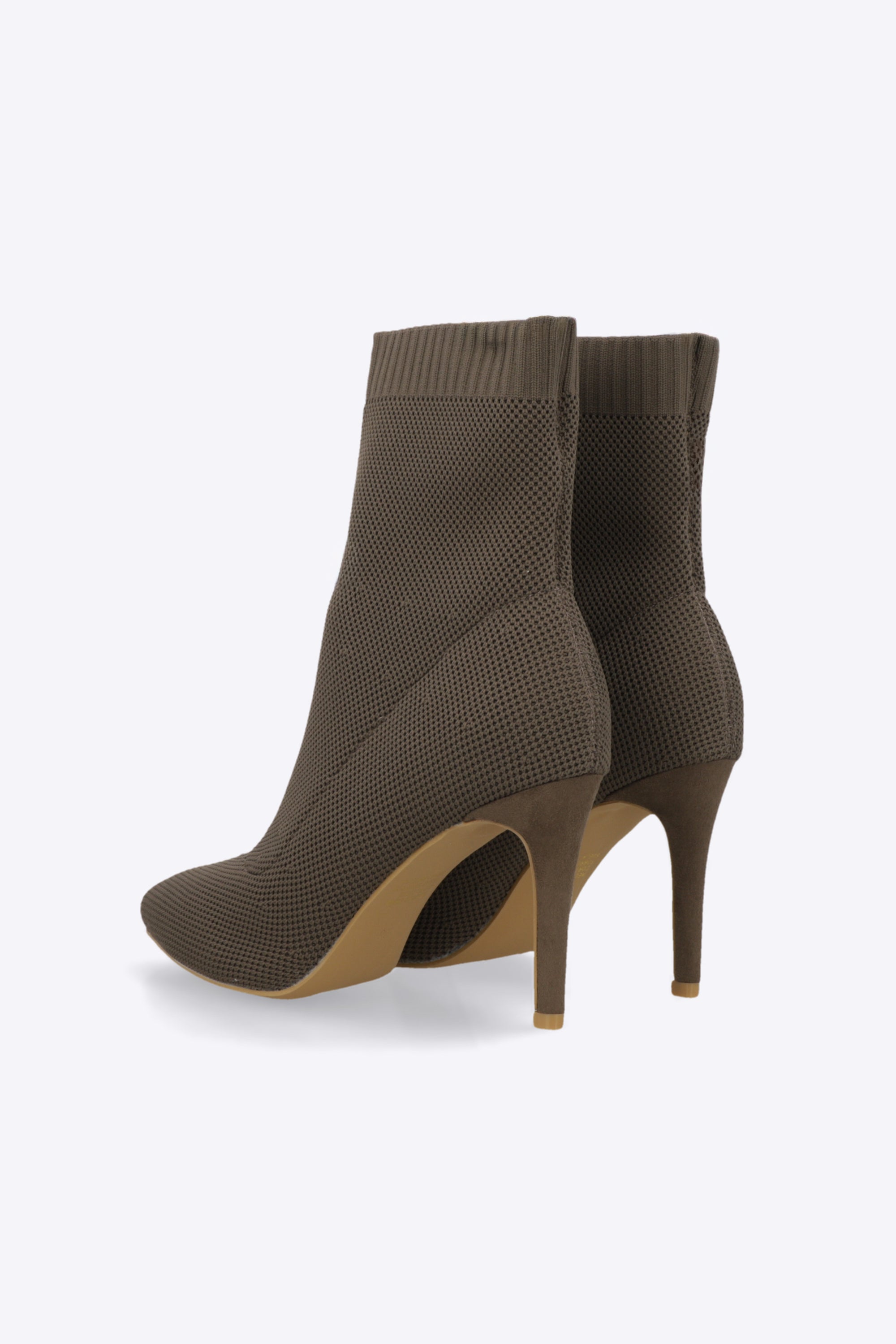 Botin tejido midi puntal