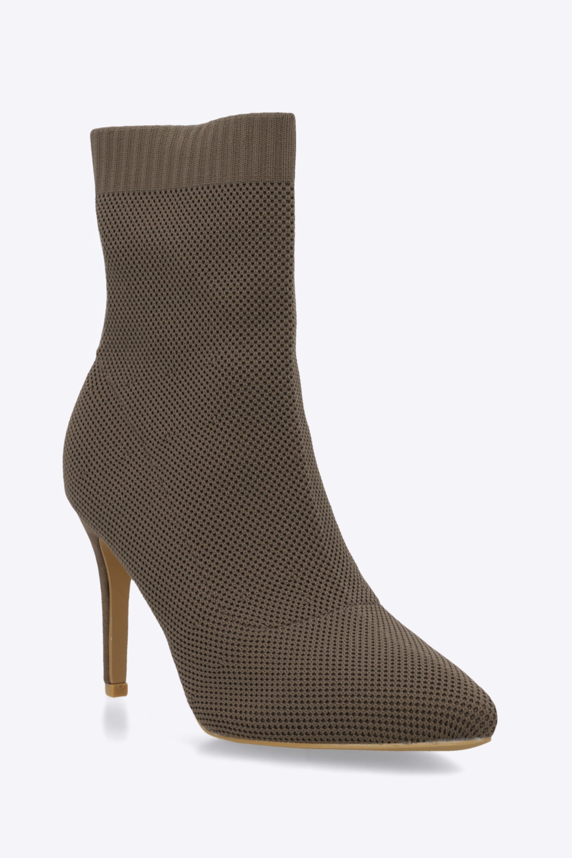 Botin tejido midi puntal