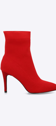 Botin tejido midi puntal