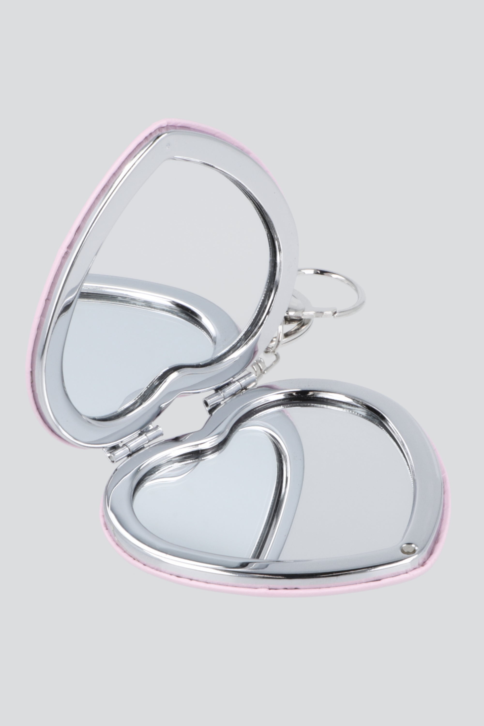 Espejo corazon perrito ROSA