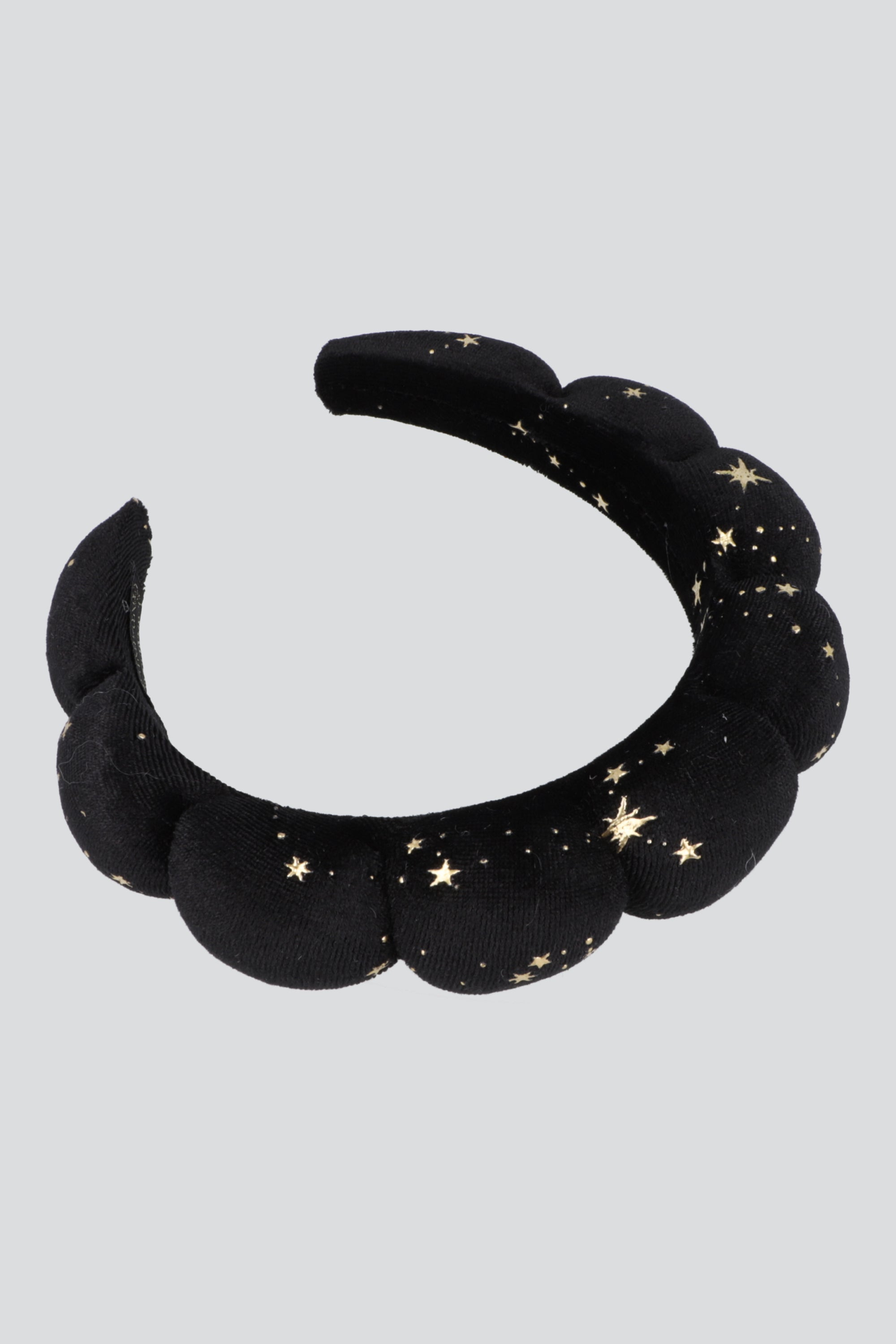 Diadema nube estrellas NEGRO