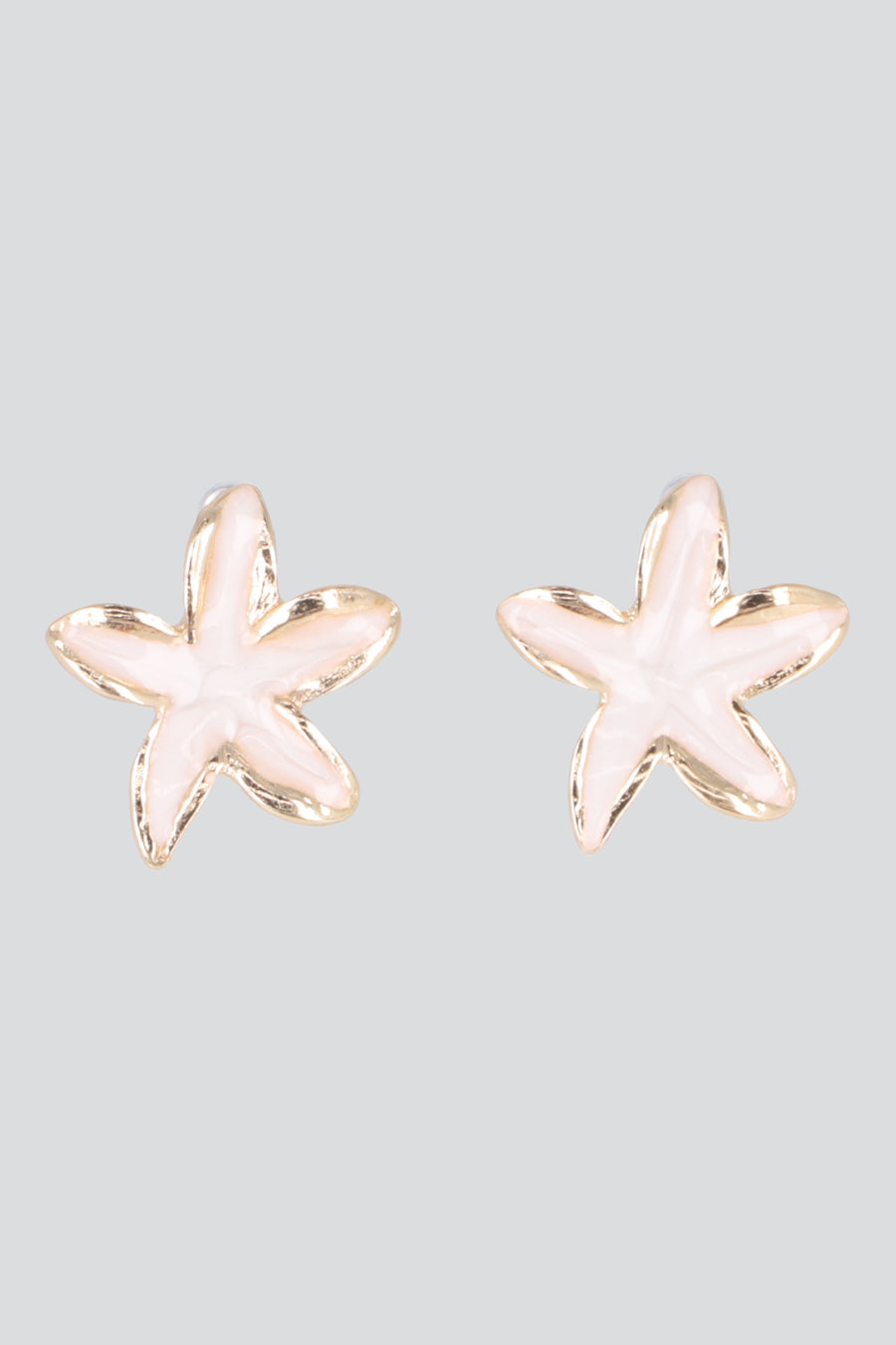 ARETES FLOR ESMALTADA