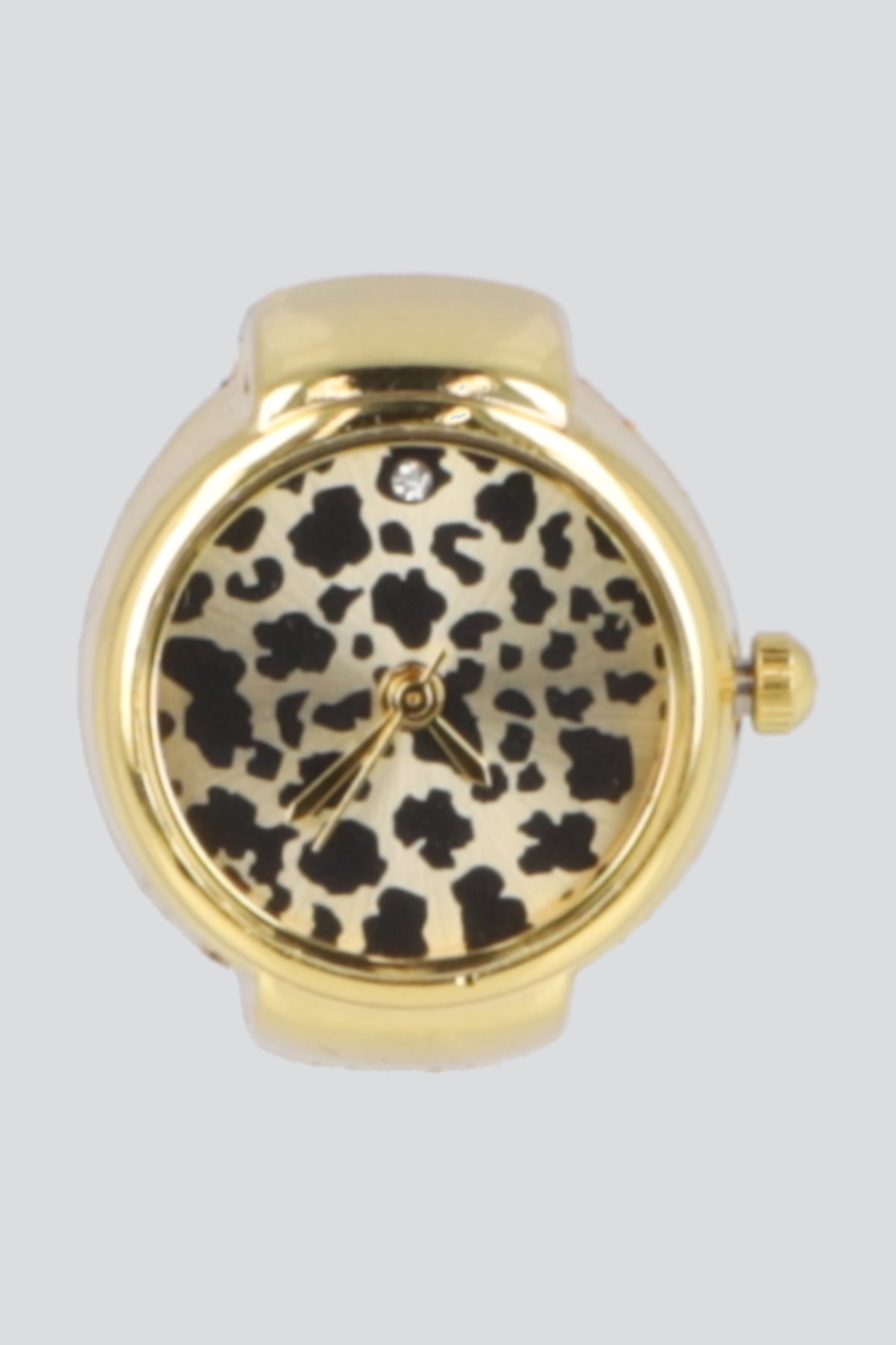 ANILLO RELOJ CHEETAH ORO
