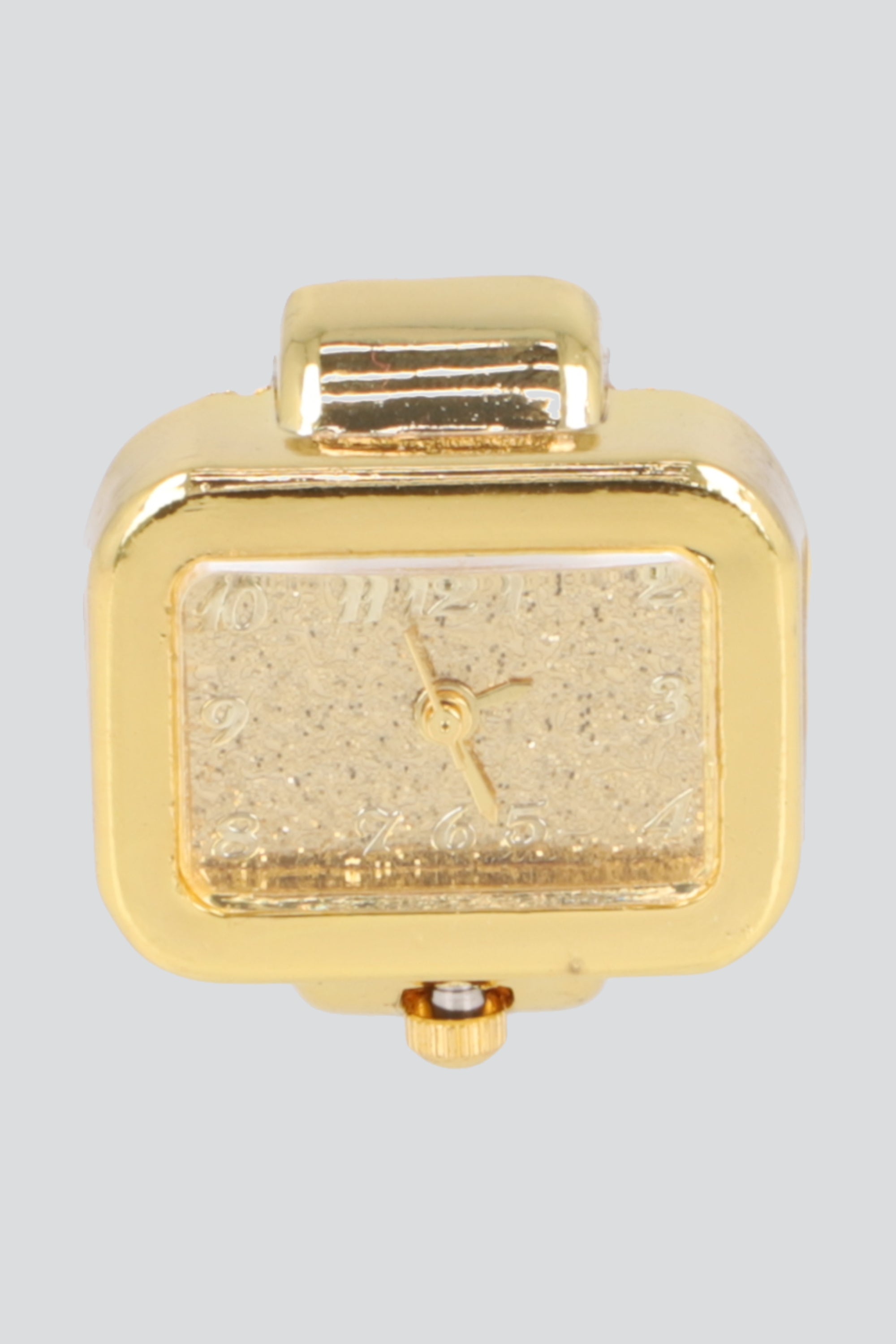 Anillo reloj cuadrado ORO COMBO