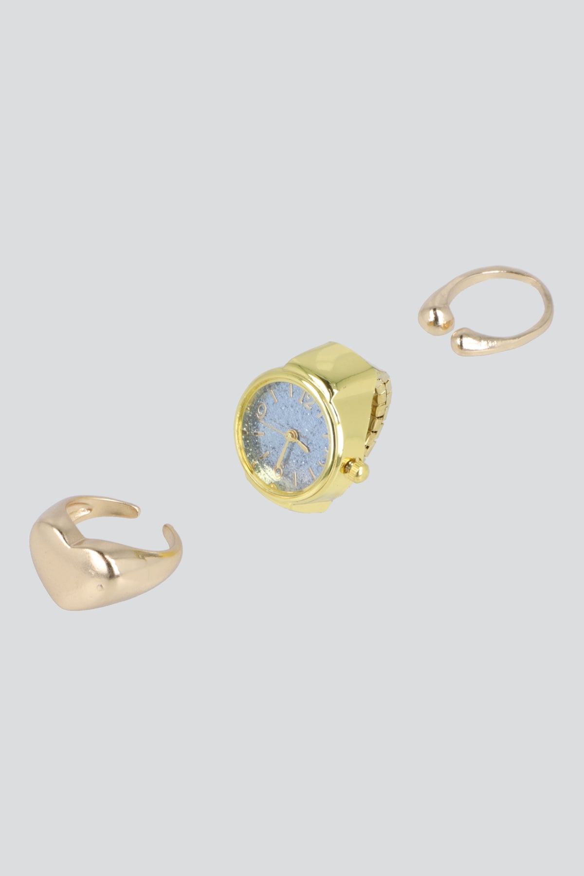 Set anillos reloj ORO