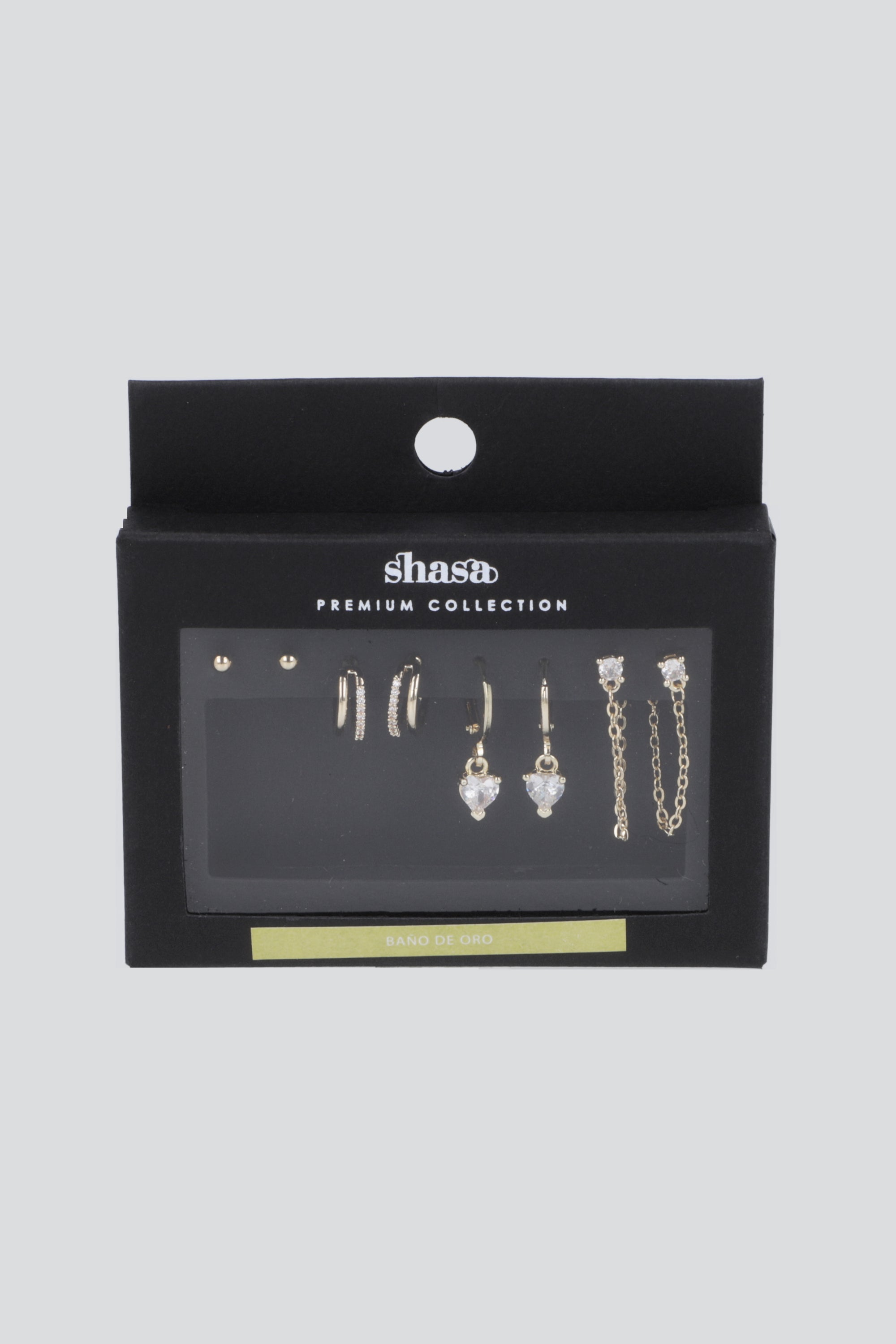 4 PR ARRACADITAS CORAZON PQ ORO