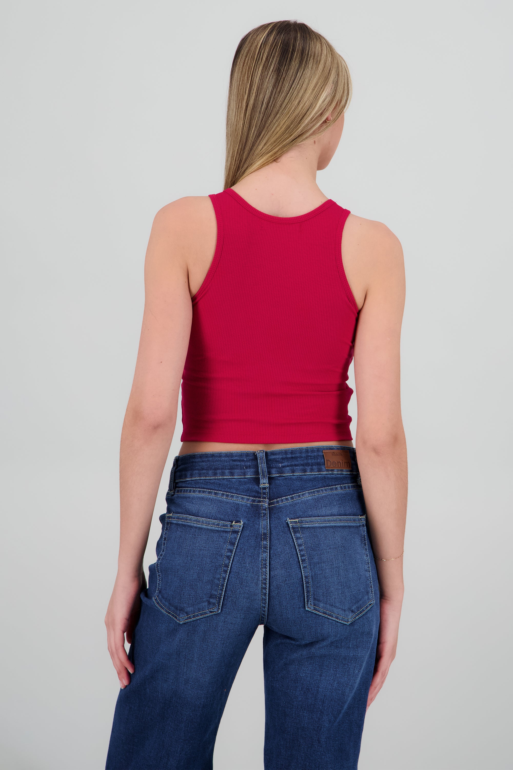 Top seamless copas ROJO