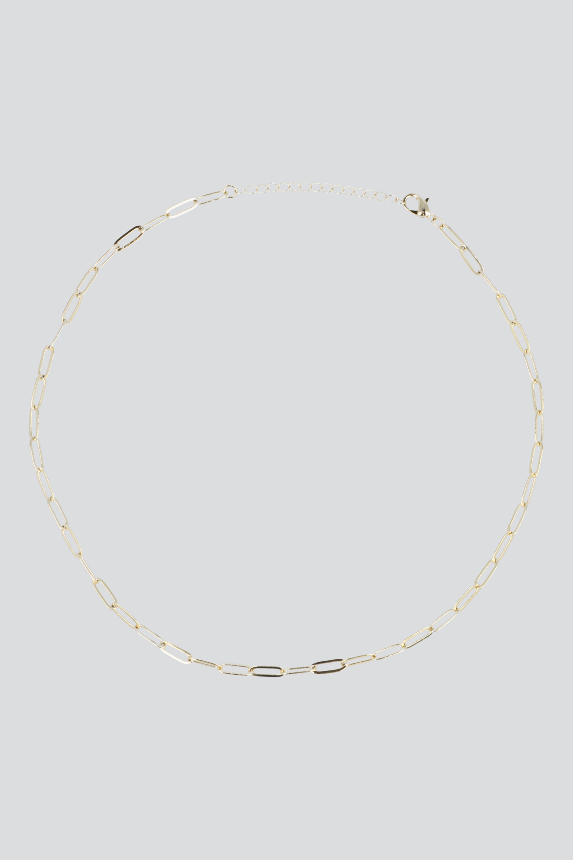 Collar eslabones para charms pq ORO