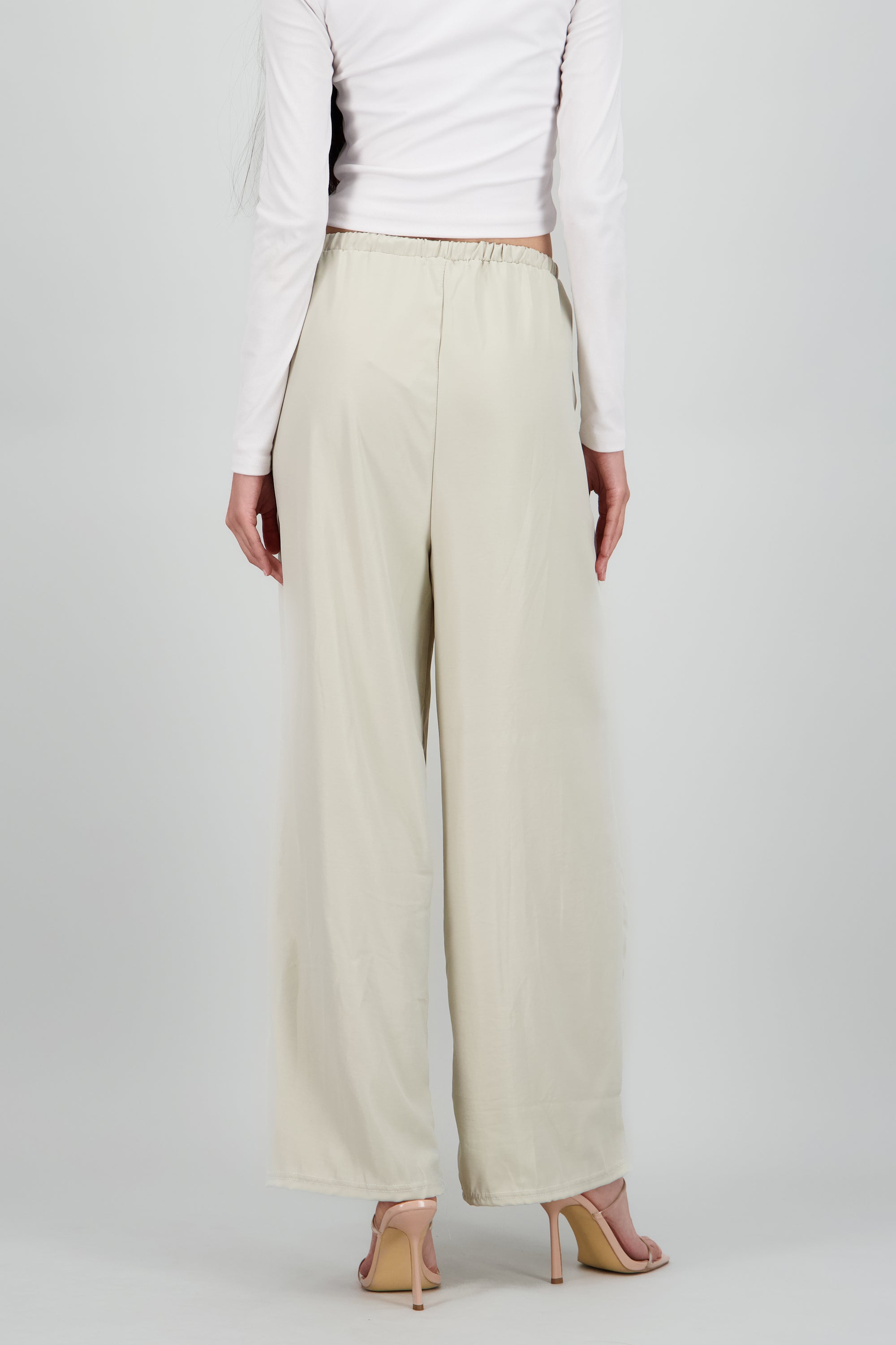 Pantalon liso BEIGE