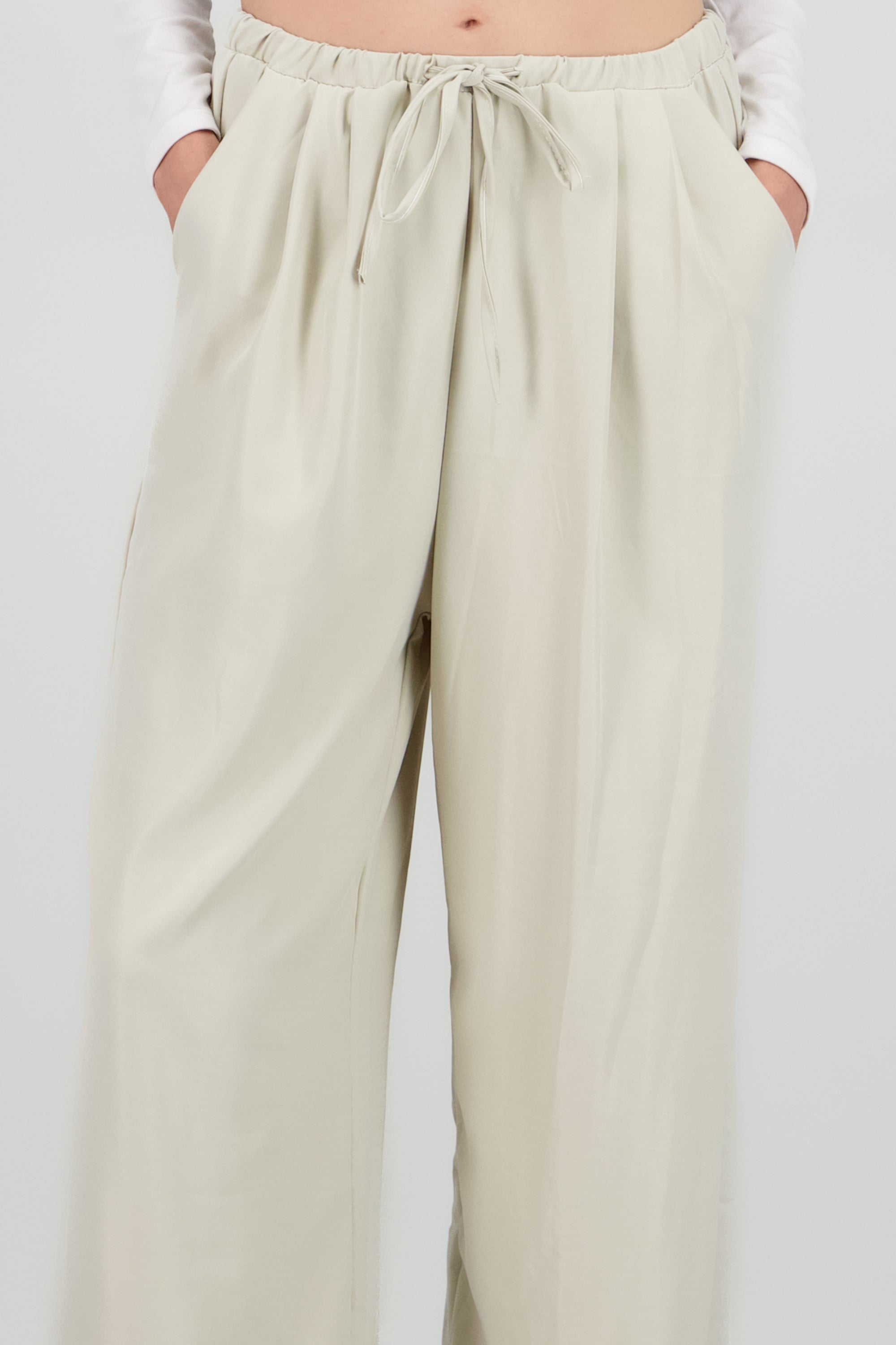 Pantalon liso BEIGE