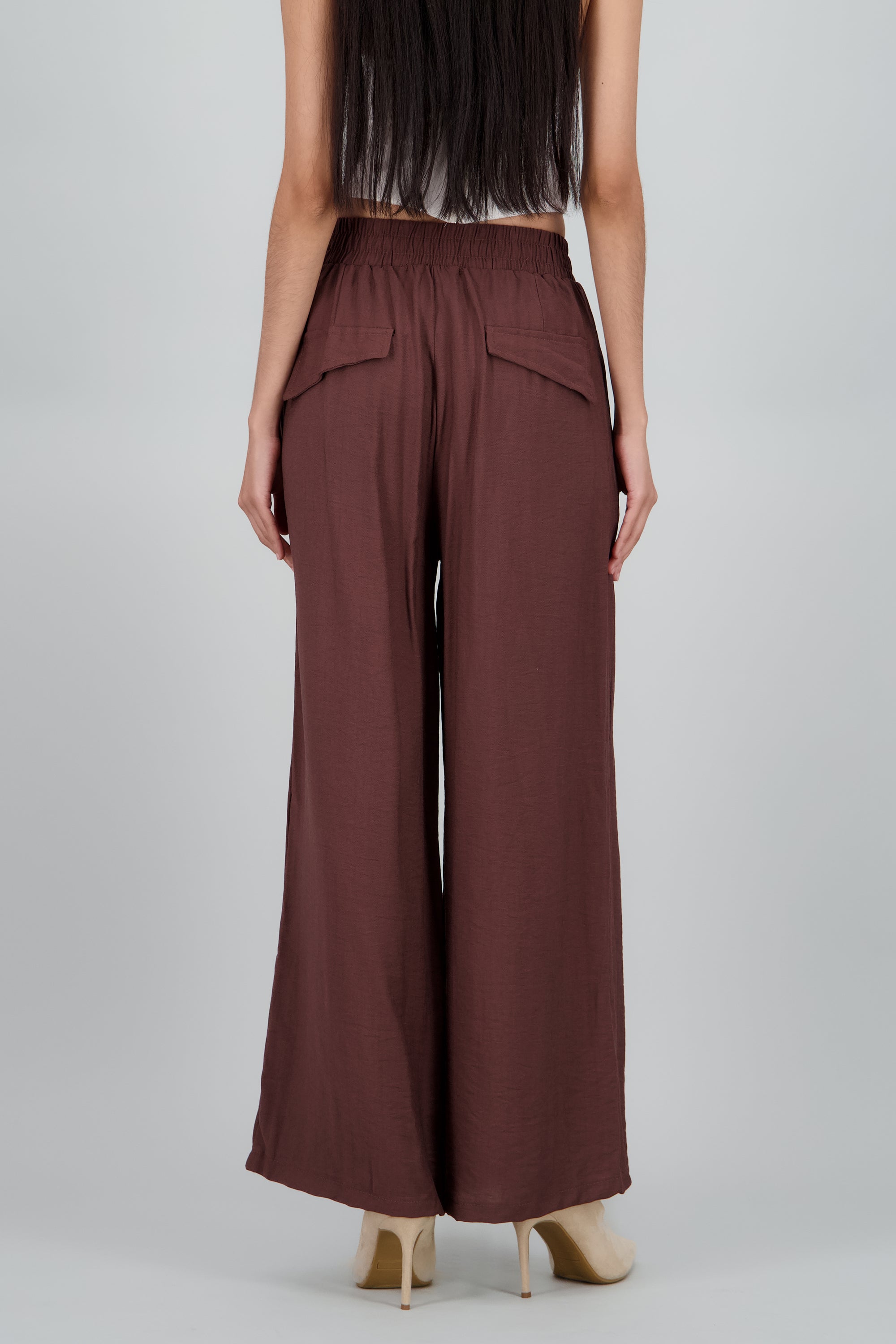 Pantalon liso CHOCOLATE