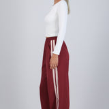 Pantalon rayas en costados