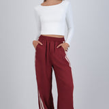 Pantalon rayas en costados