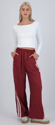 Pantalon rayas en costados