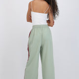 Pantalon rayas en costados