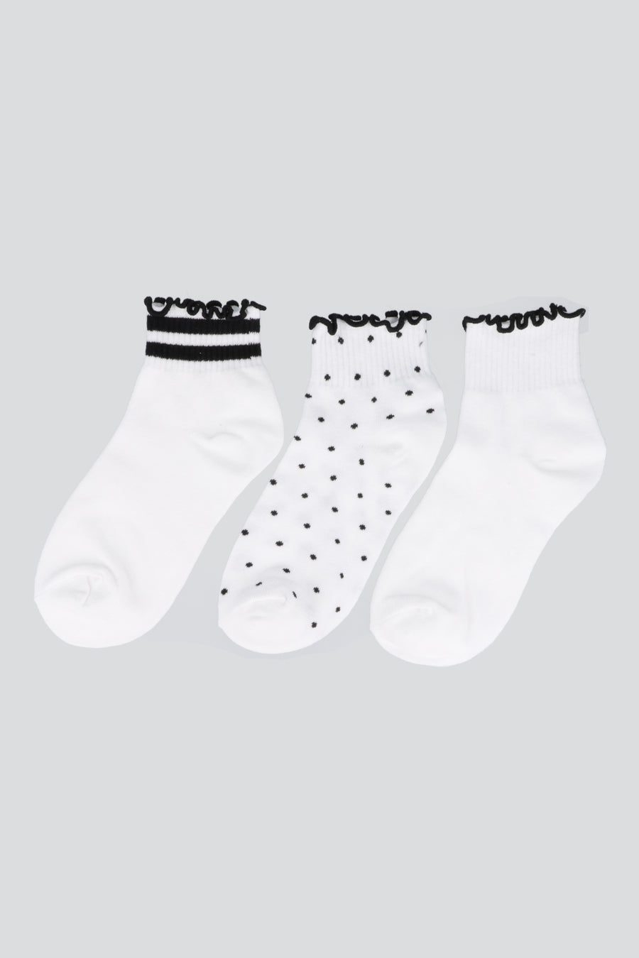 Tripack calcetines olan print