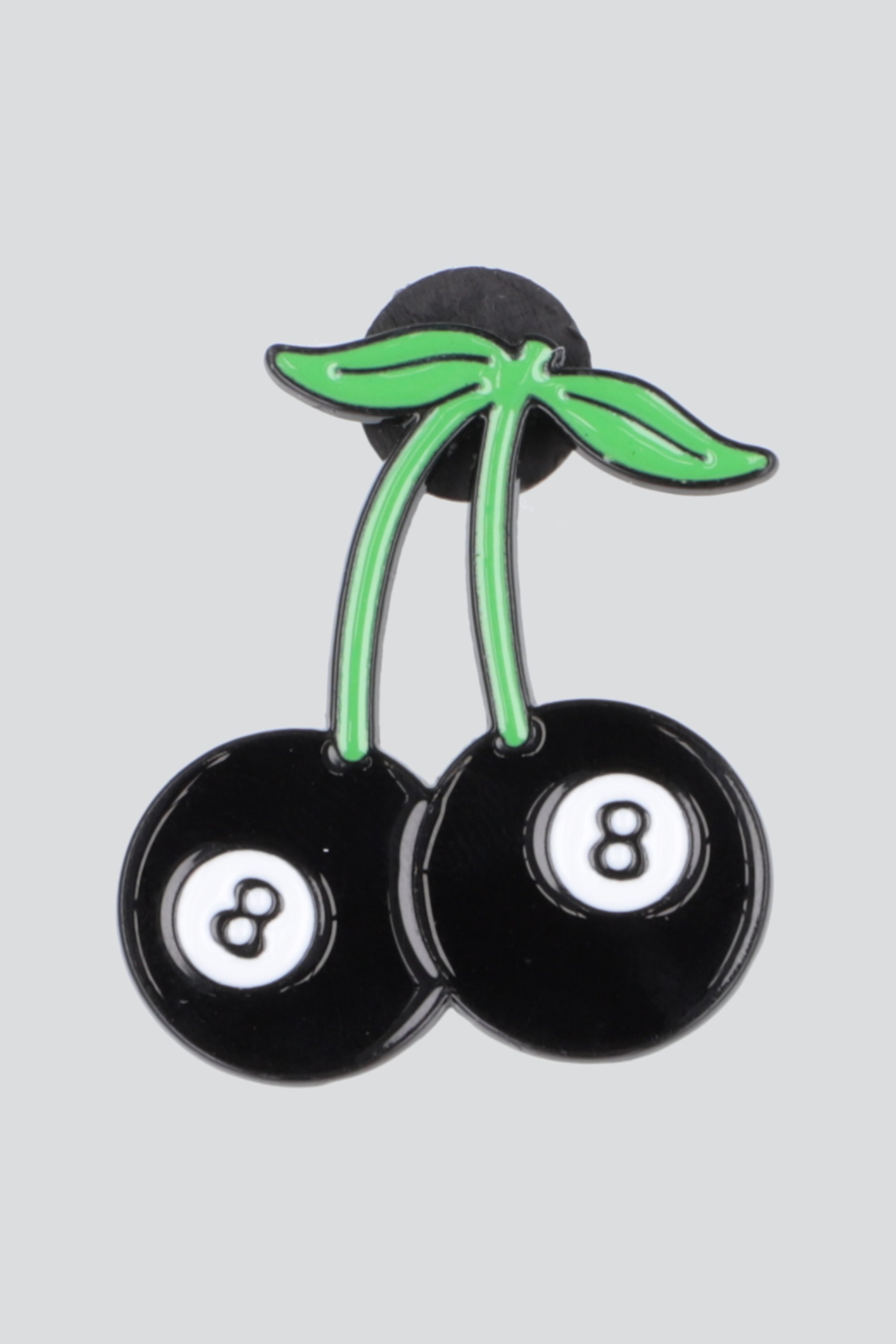 Pin cereza bola 8 NEGRO