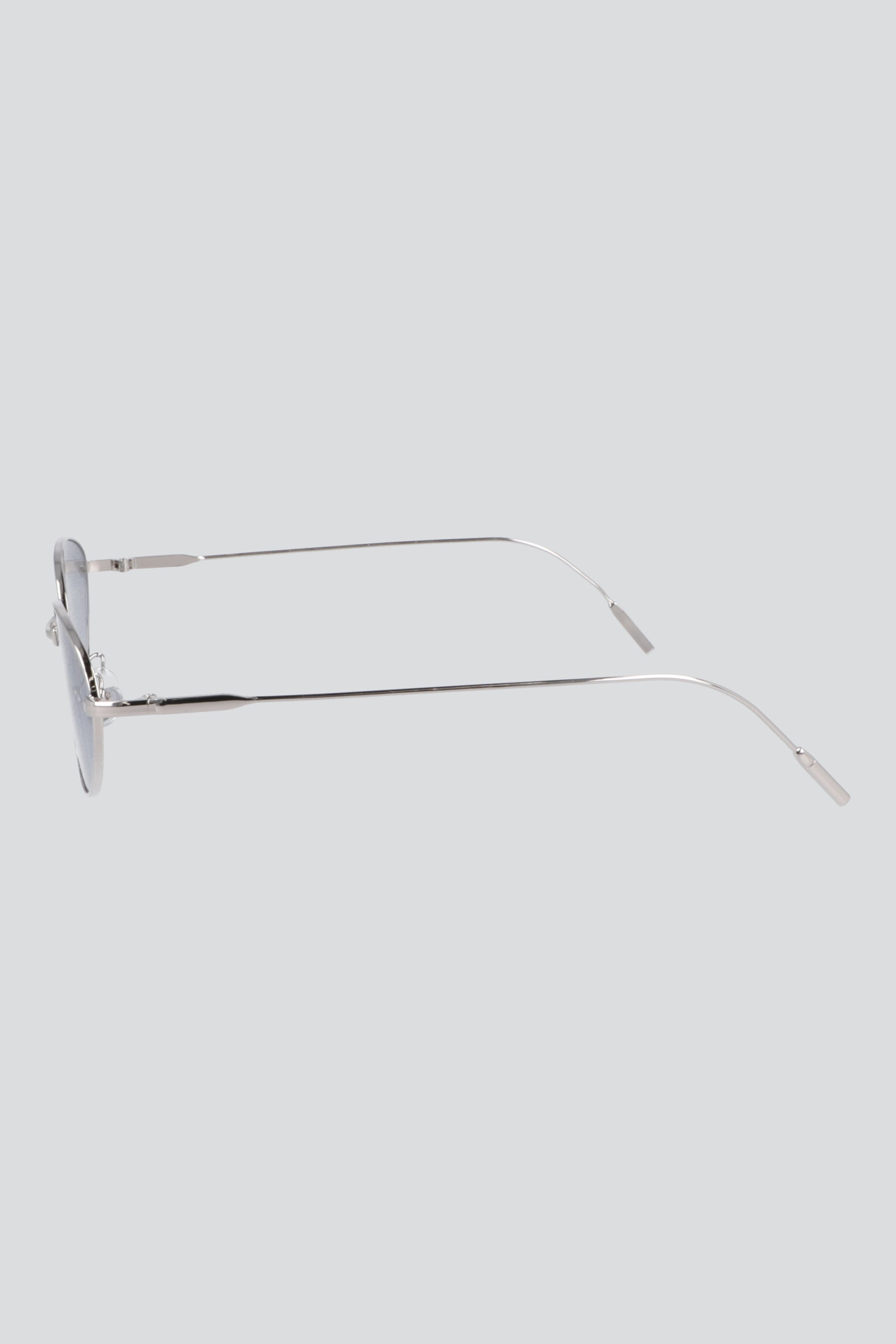 Lentes ovalo metal delgado GRIS