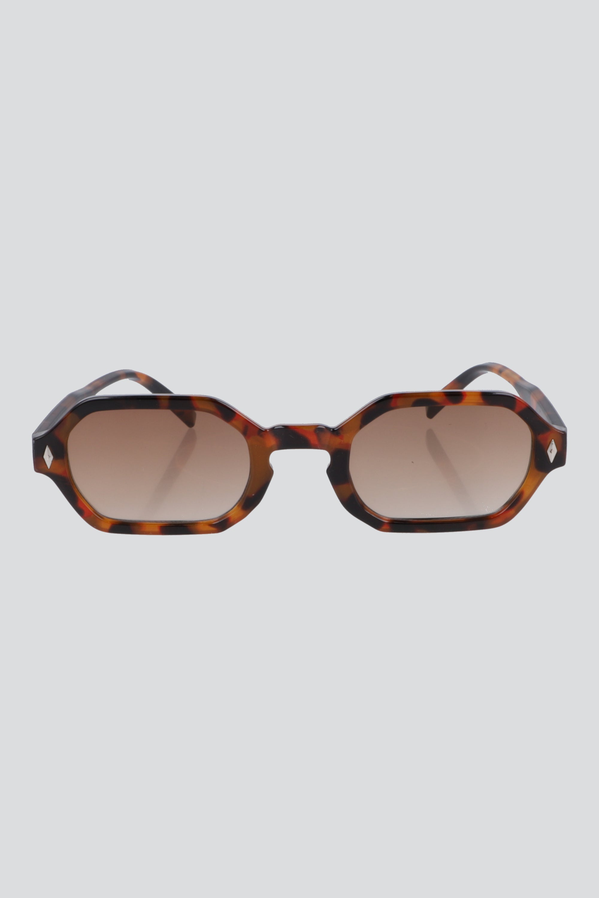Lentes hexagonal carey CAFE
