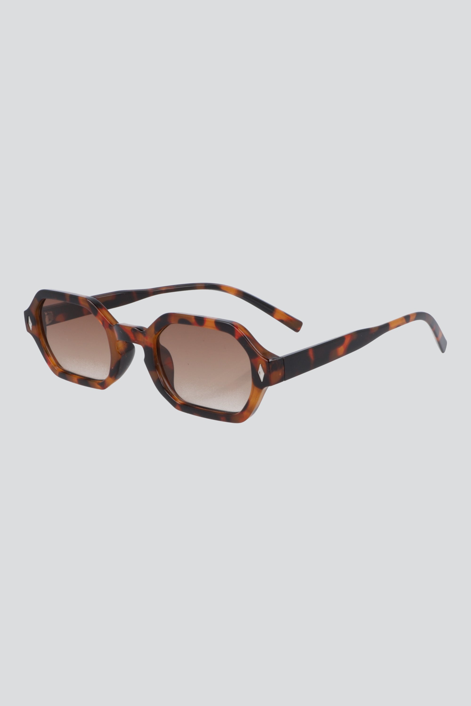 Lentes hexagonal carey CAFE