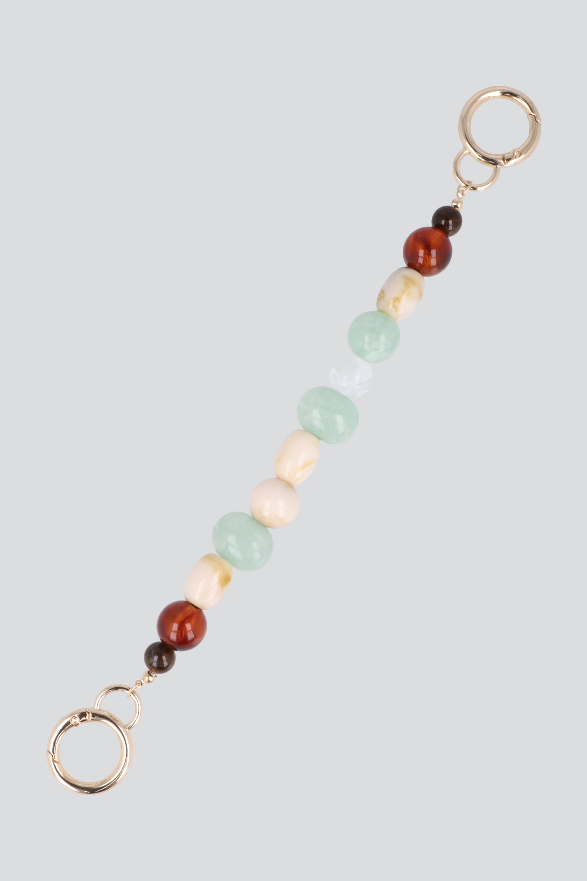 Cadena piedras nacaradas VERDE