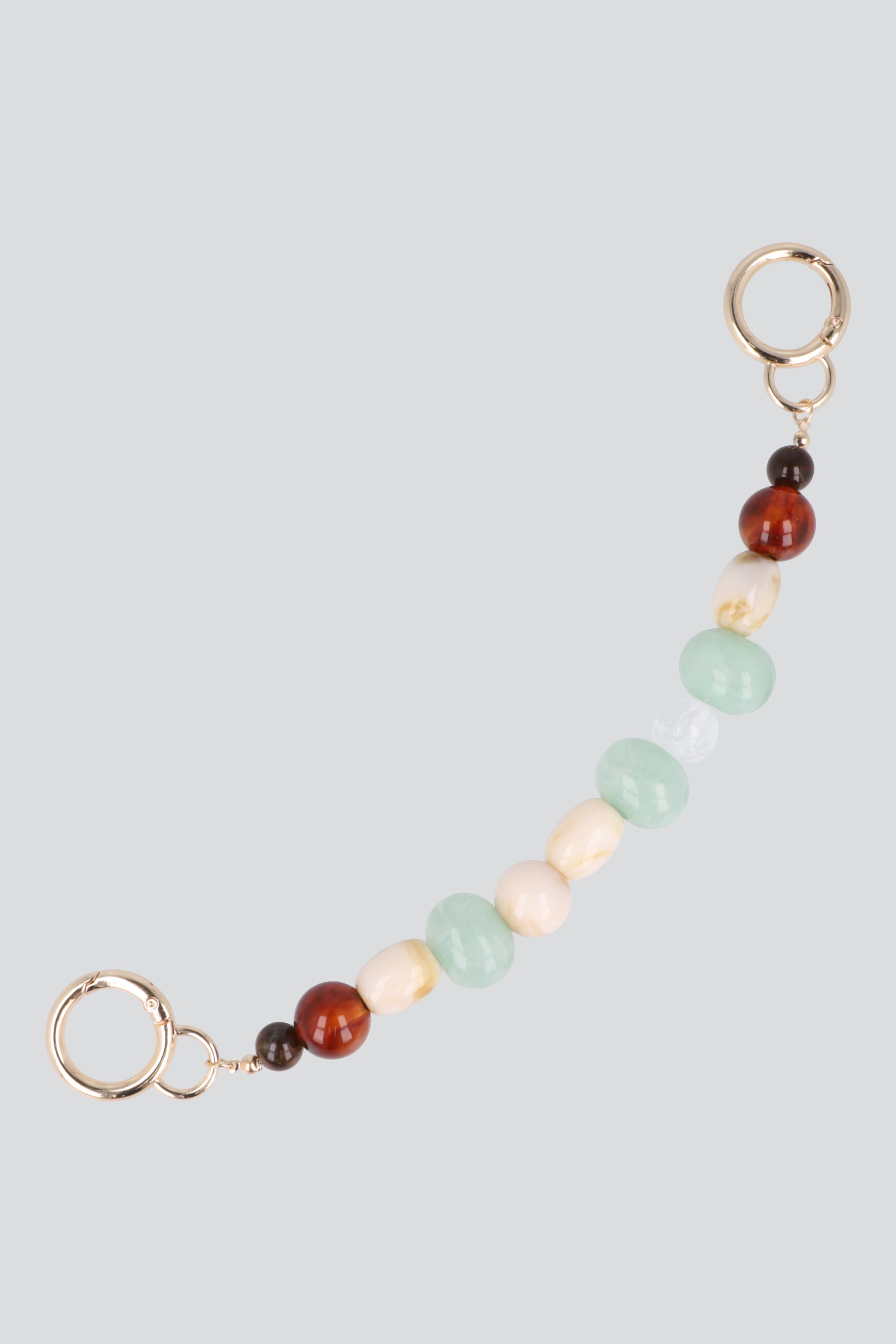 Cadena piedras nacaradas VERDE