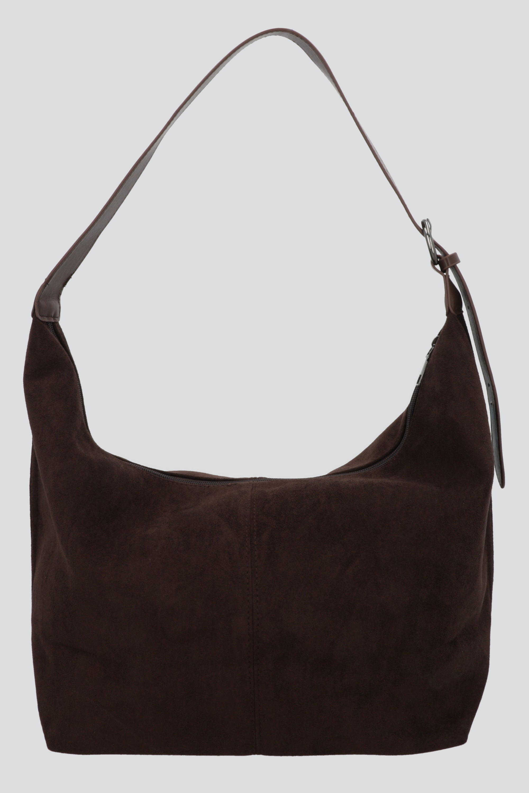 Bolsa slouchy suede CAFE