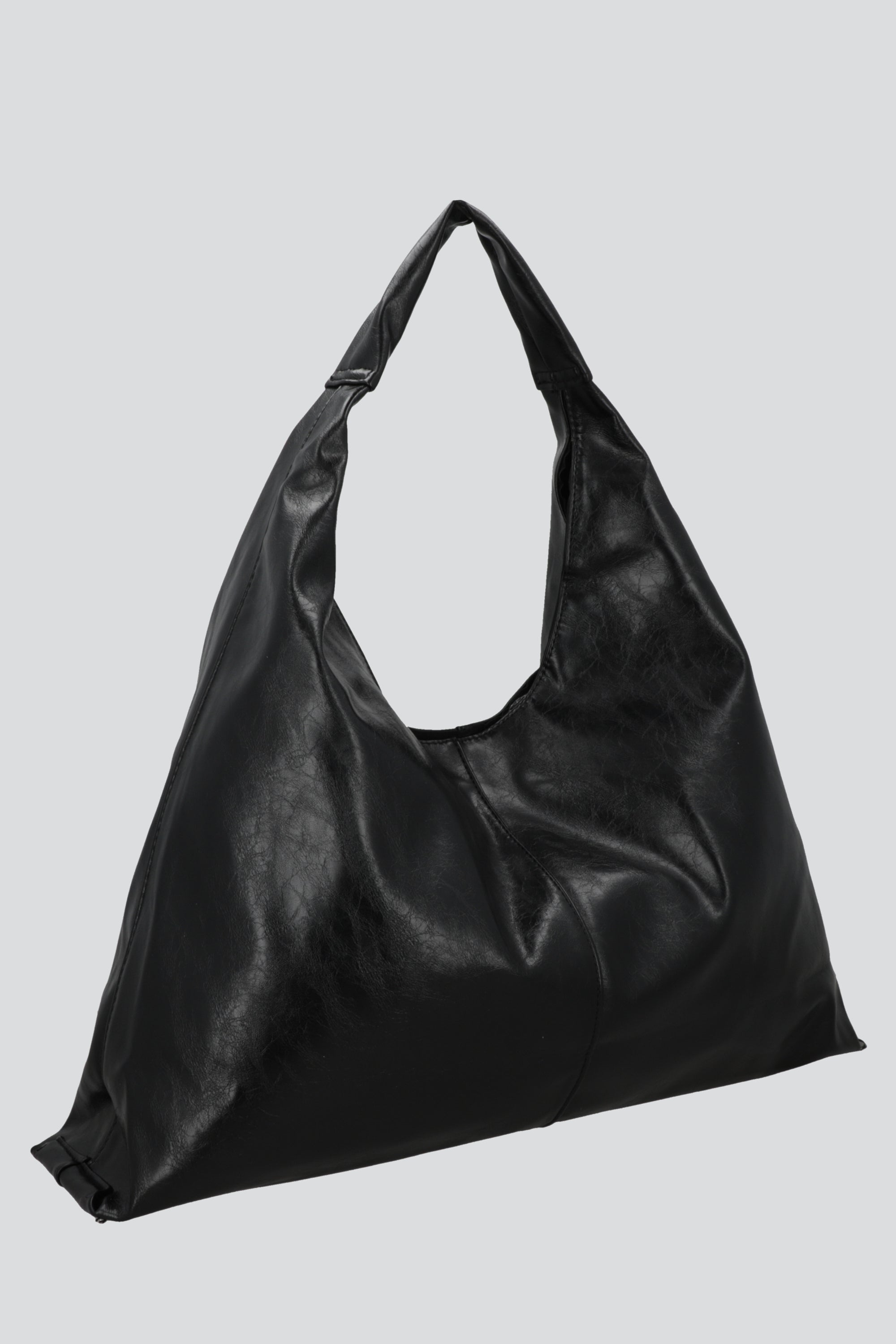 Bolsa tote suave grande NEGRO