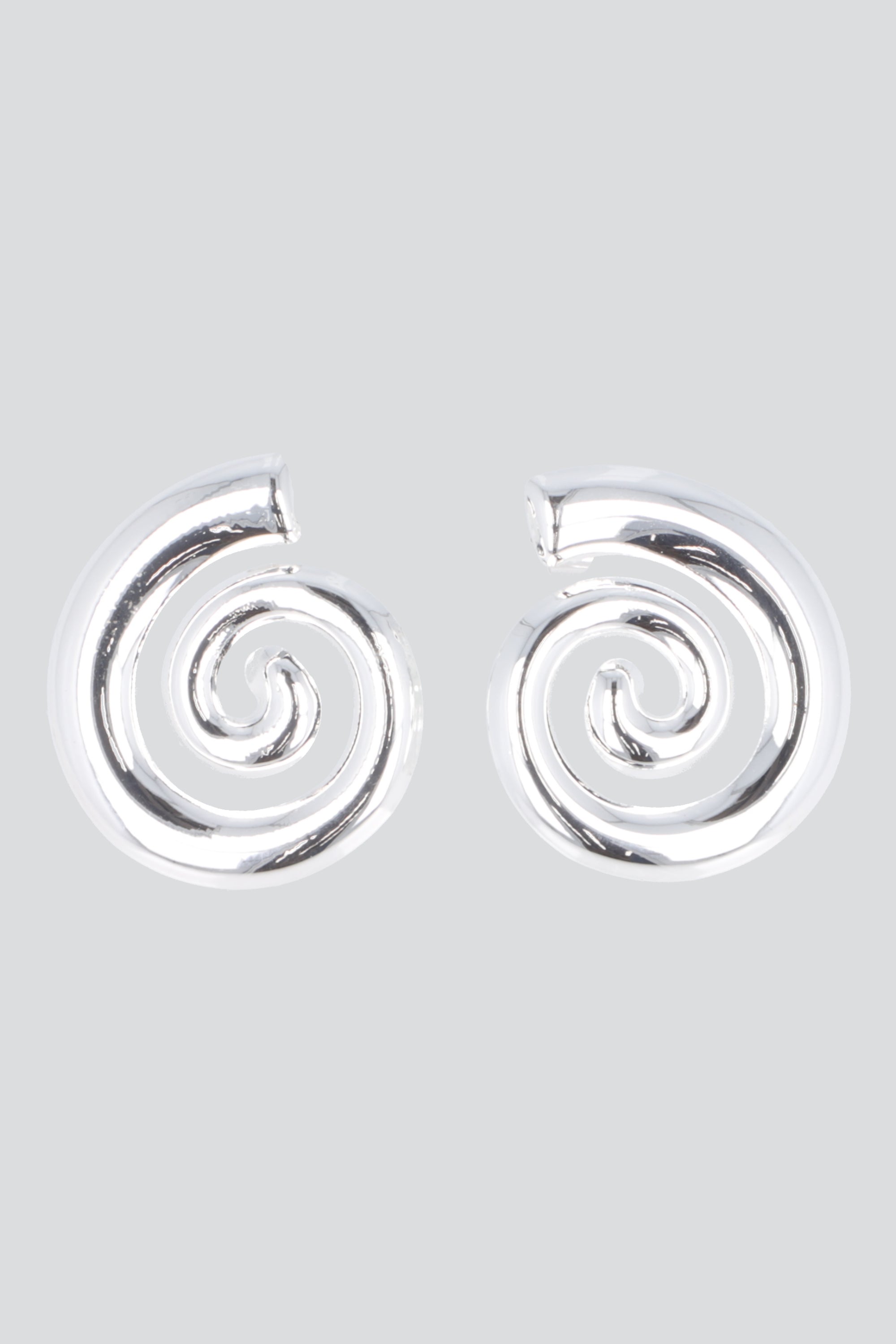 ARETES ESPIRAL PQ PLATA