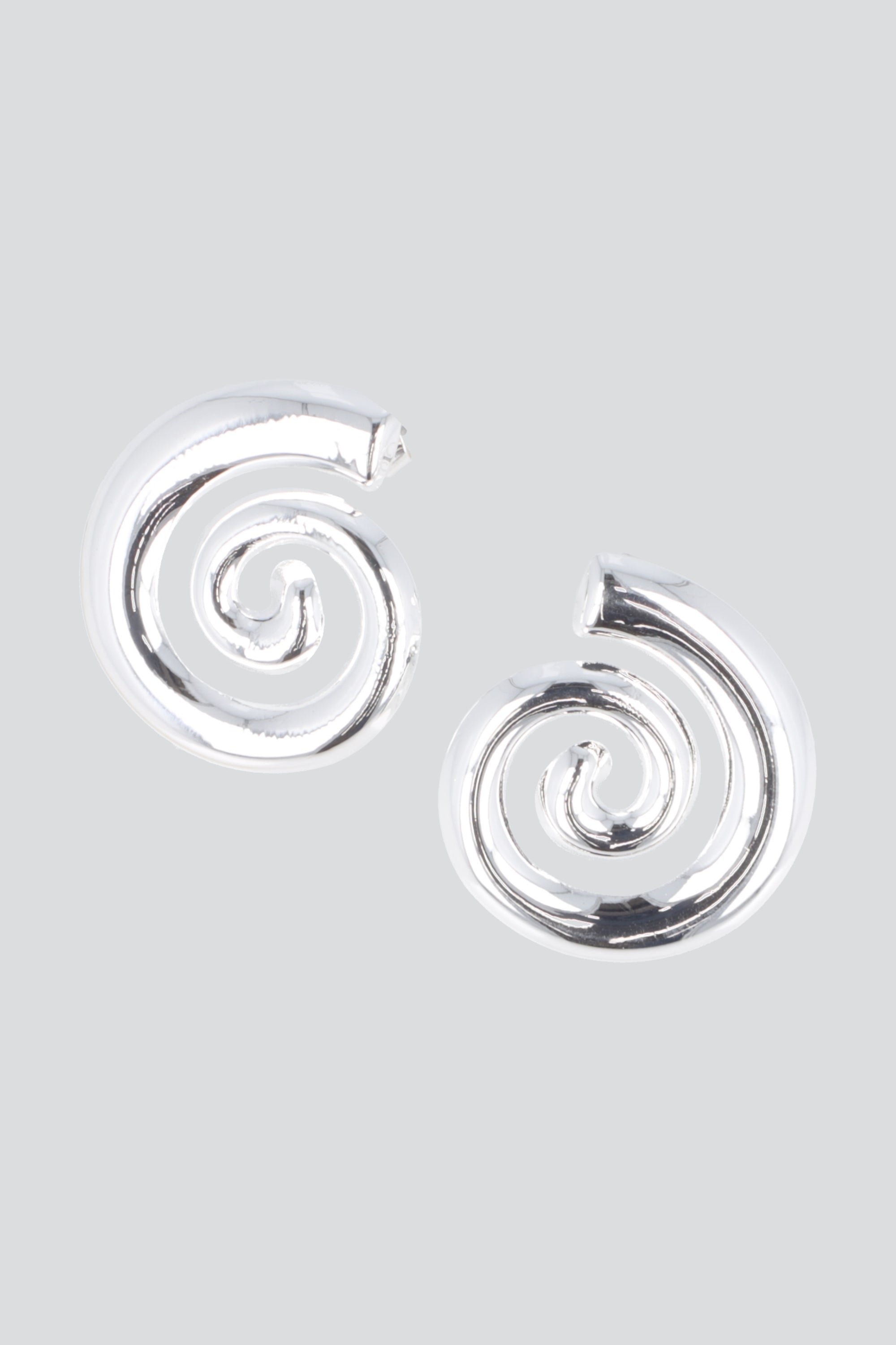ARETES ESPIRAL PQ PLATA