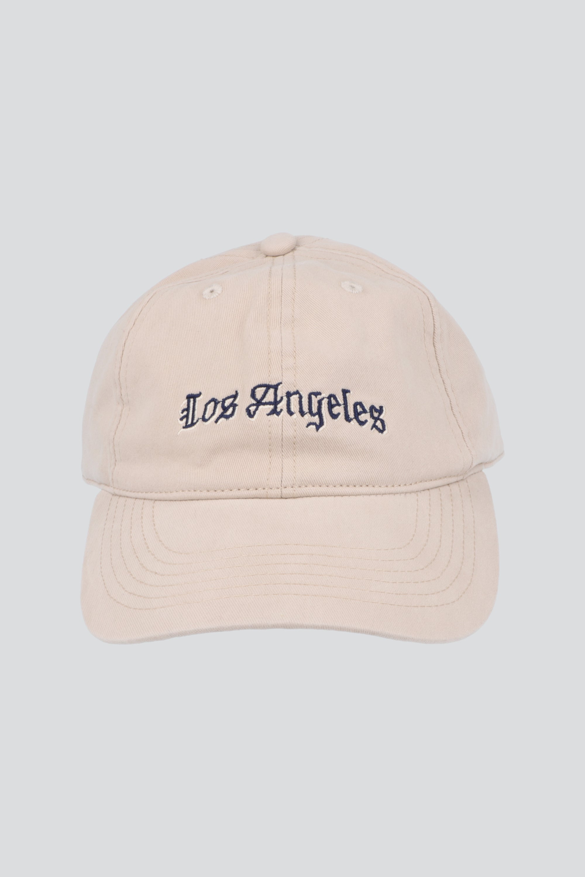Gorra los angeles letra urbana BEIGE