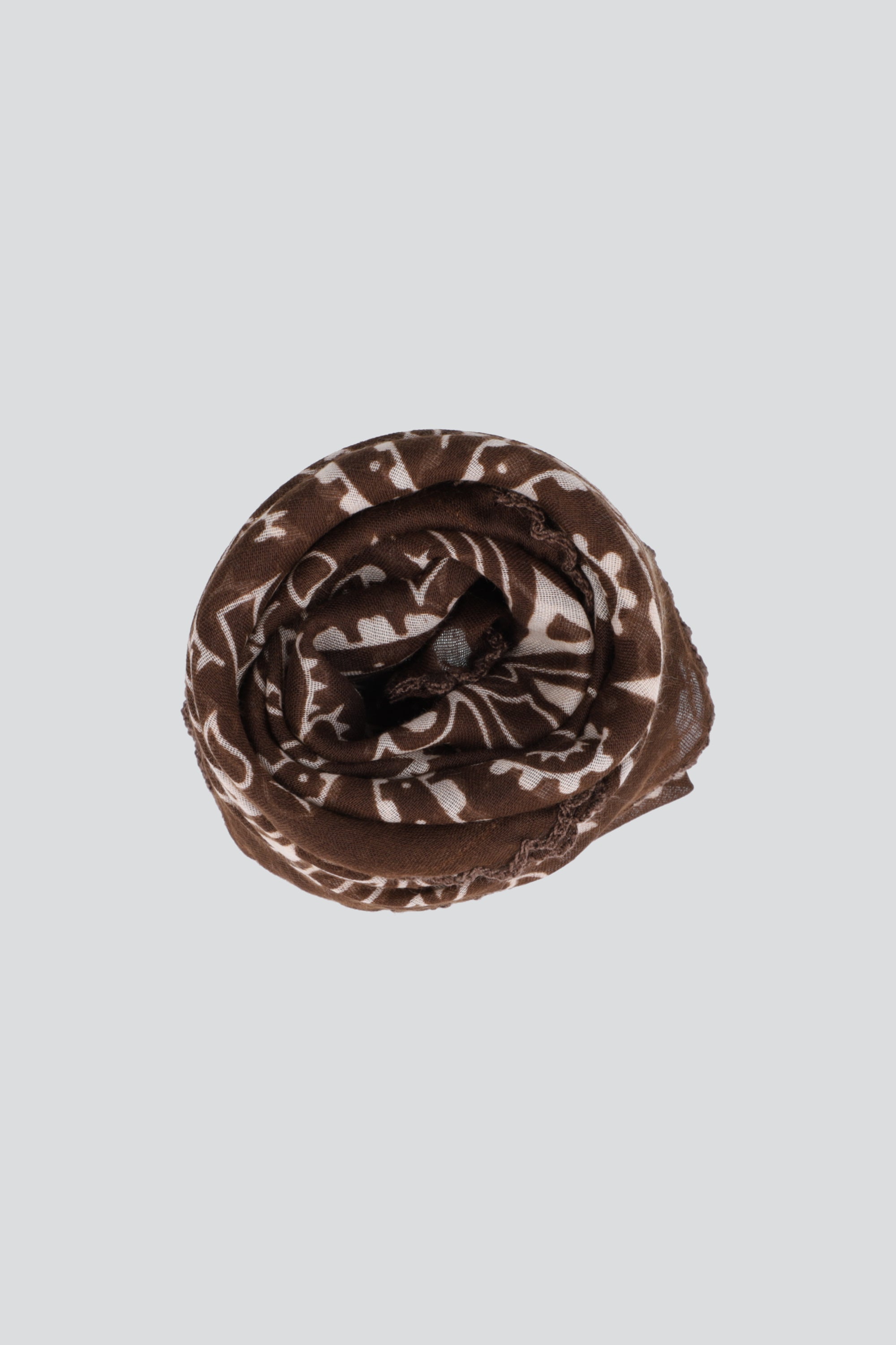 Pañuelo ligero bandana paisleys CAFE