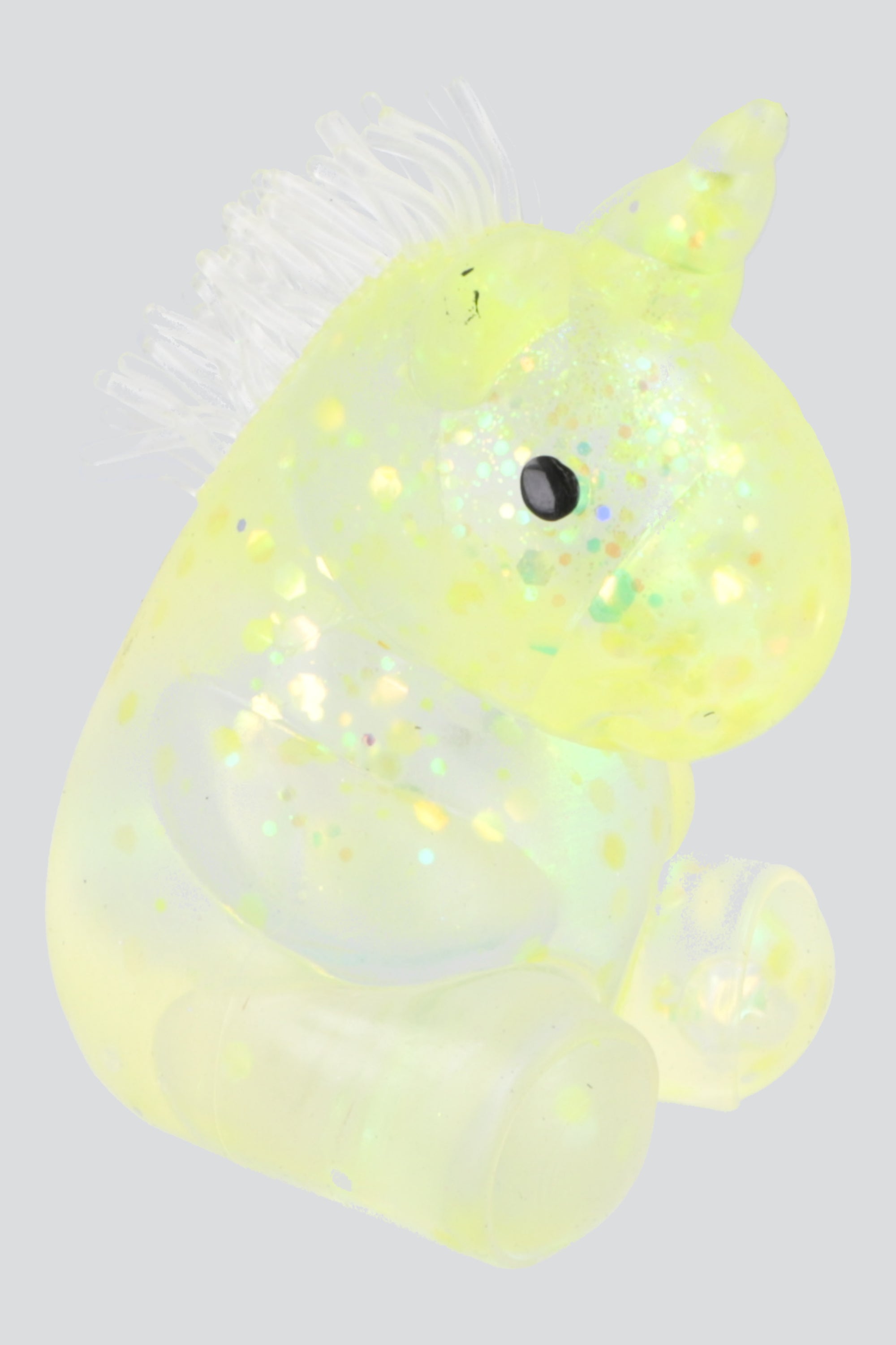 Squishy unicornio glitter AMARILLO