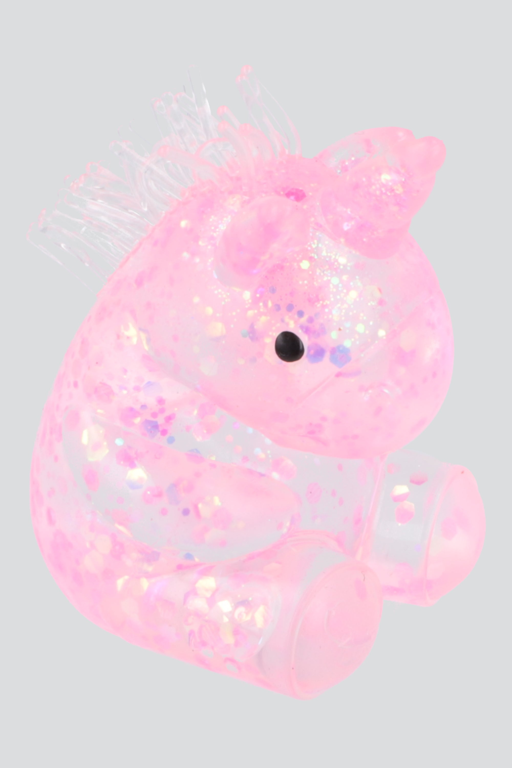 Squishy unicornio glitter ROSA