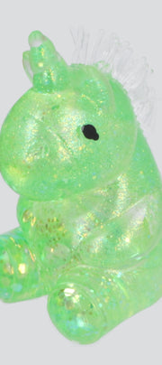 Squishy unicornio glitter